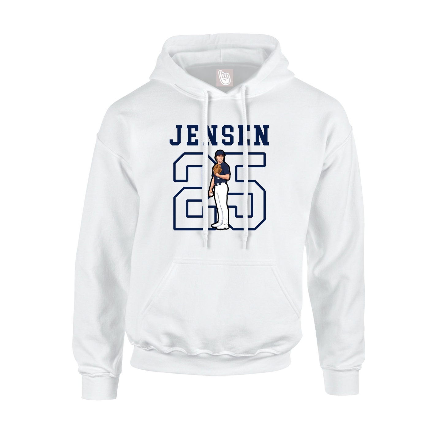 Youth Hoodie — Shirsey in White