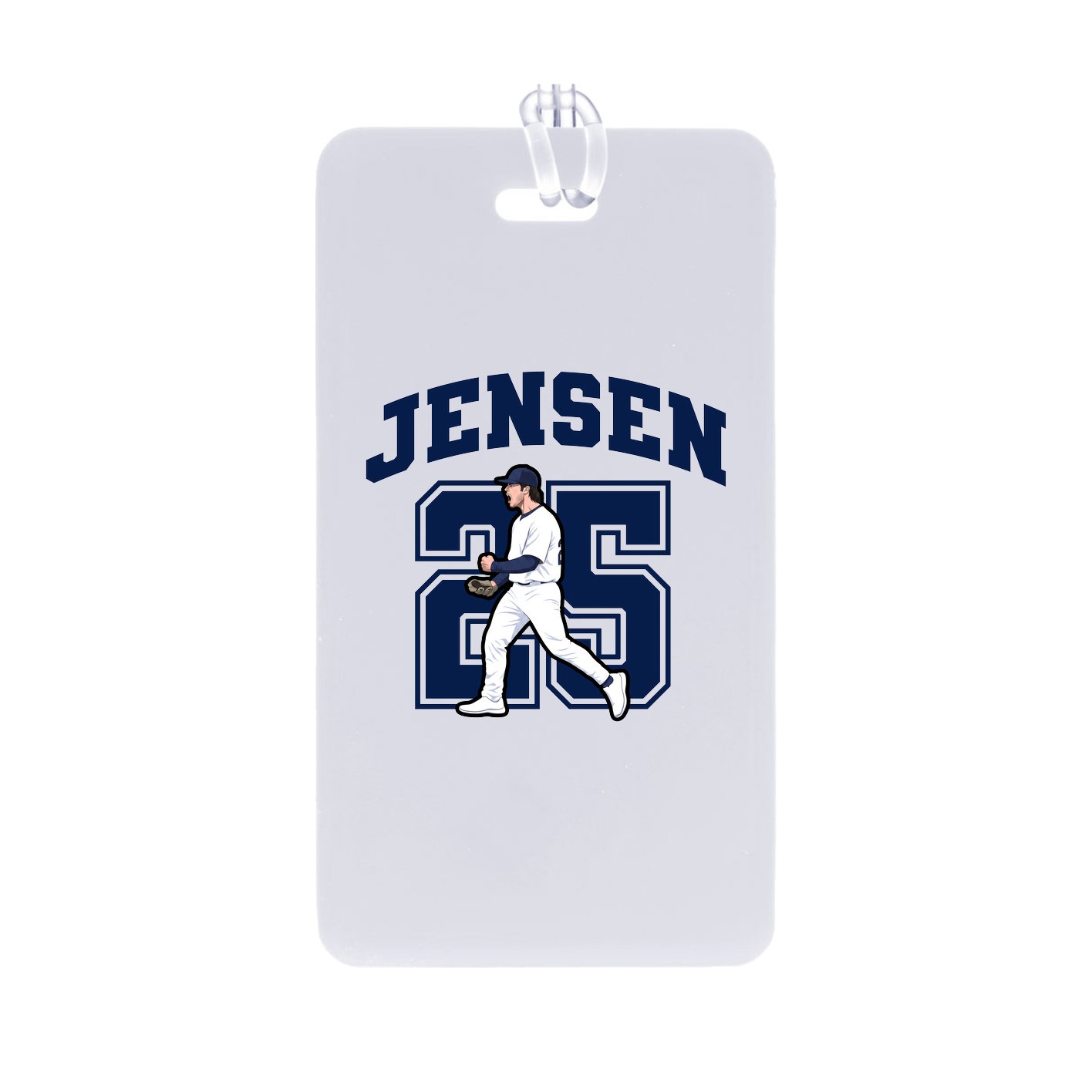 Bag Tag — Number in Classic