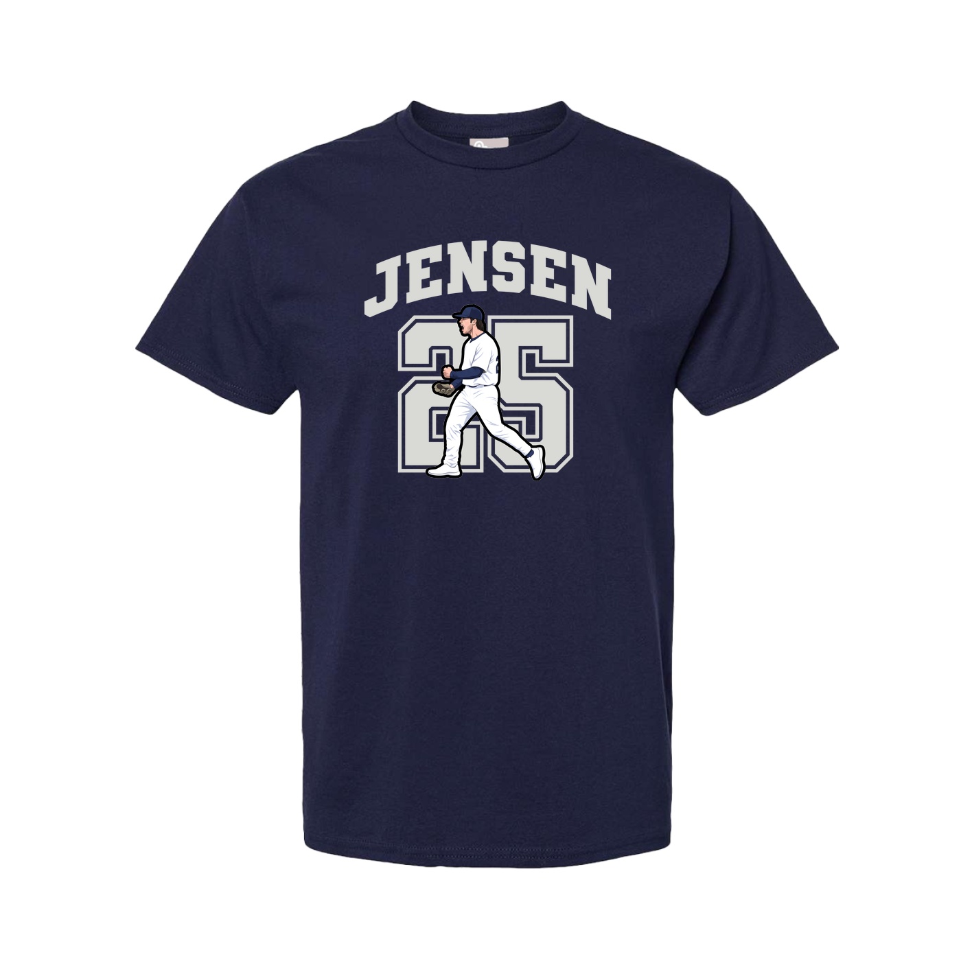 Tee — Number in Navy