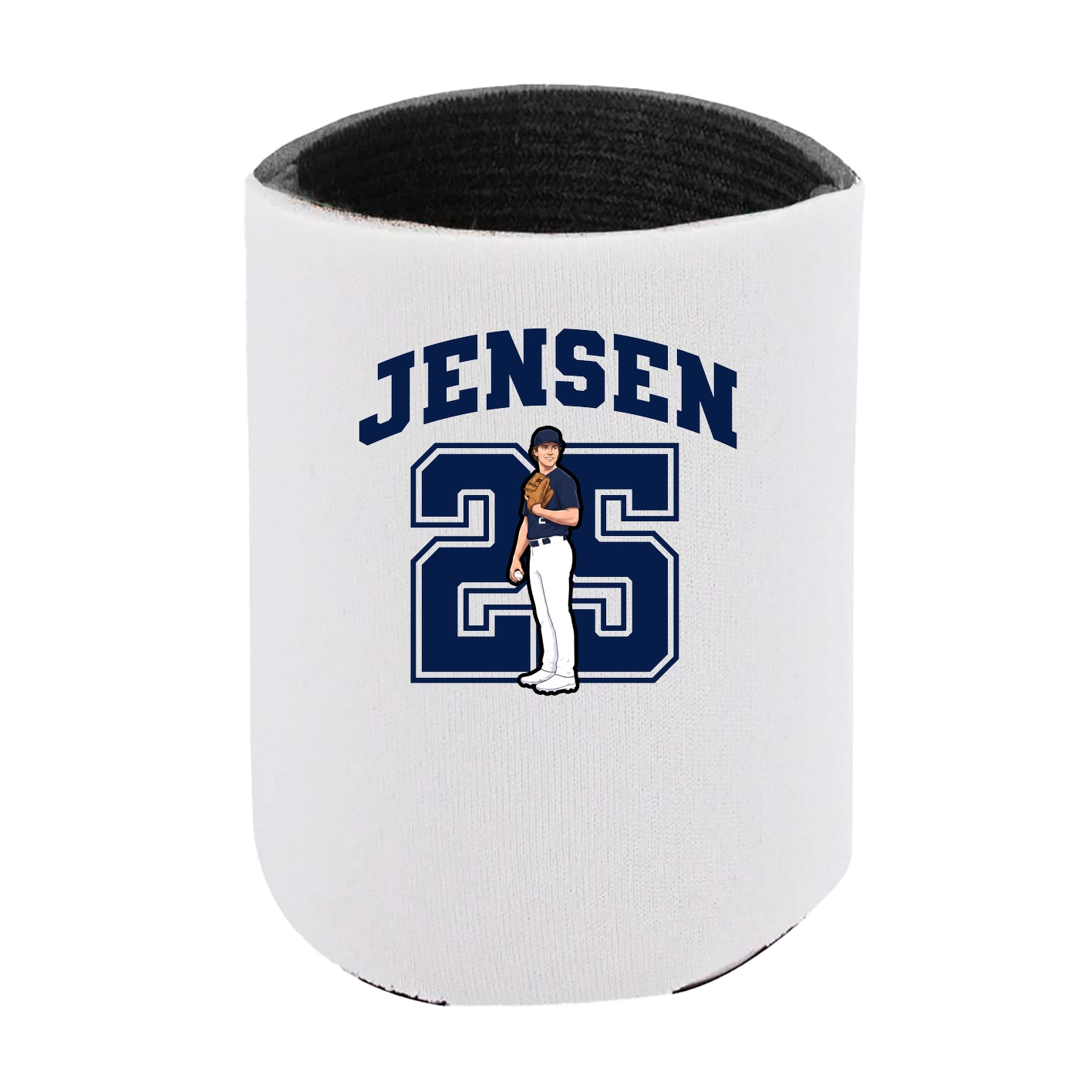 Can Holder — Number in White