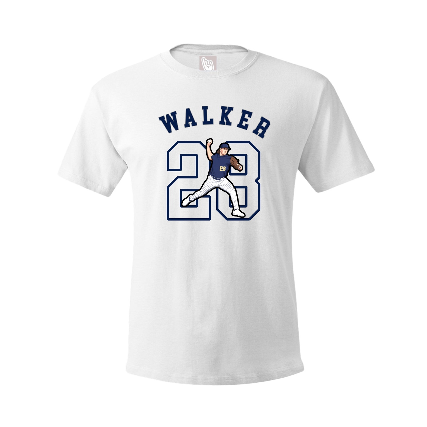 Youth Tee — Shirsey Arch in White
