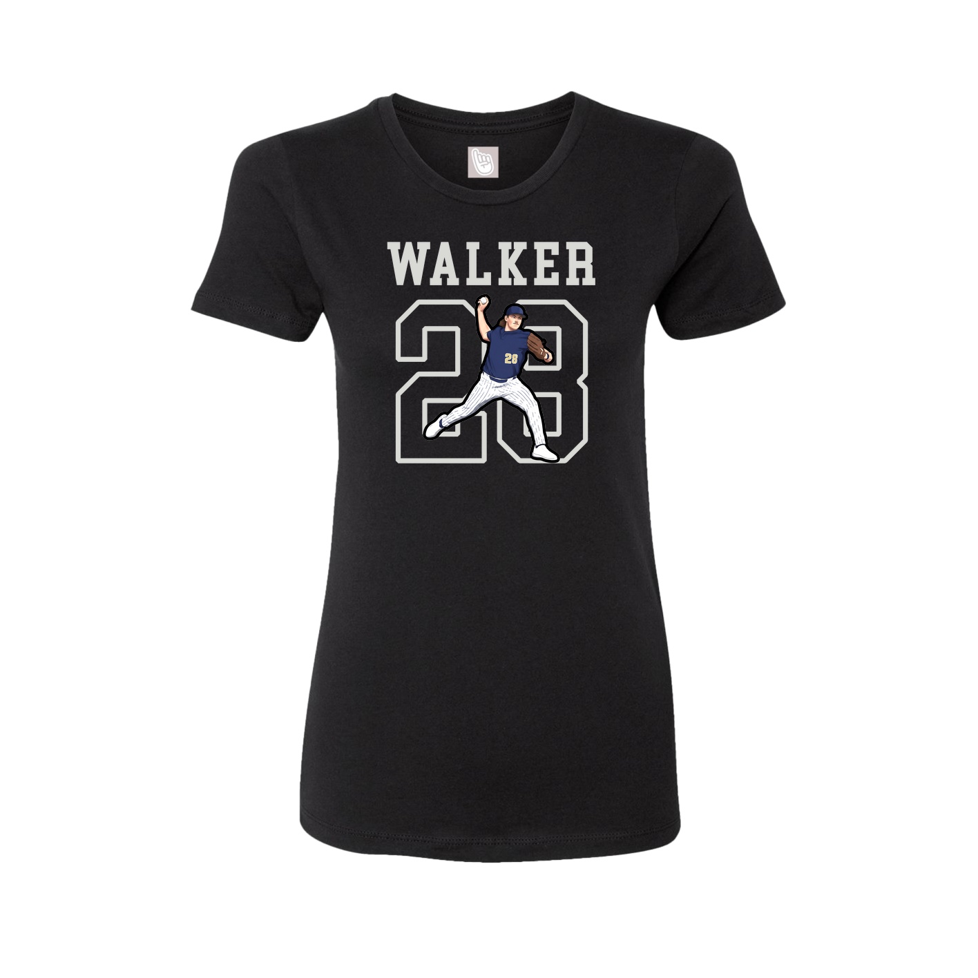 Fitted Women's Tee — Shirsey in Black