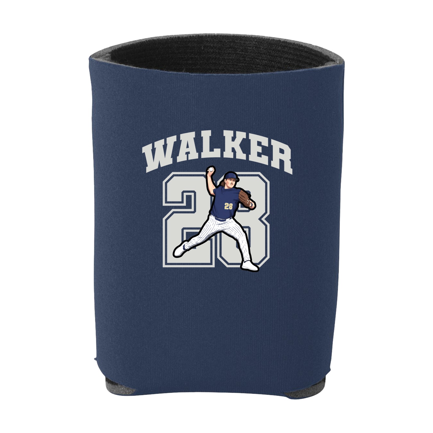 Can Holder — Number in Navy