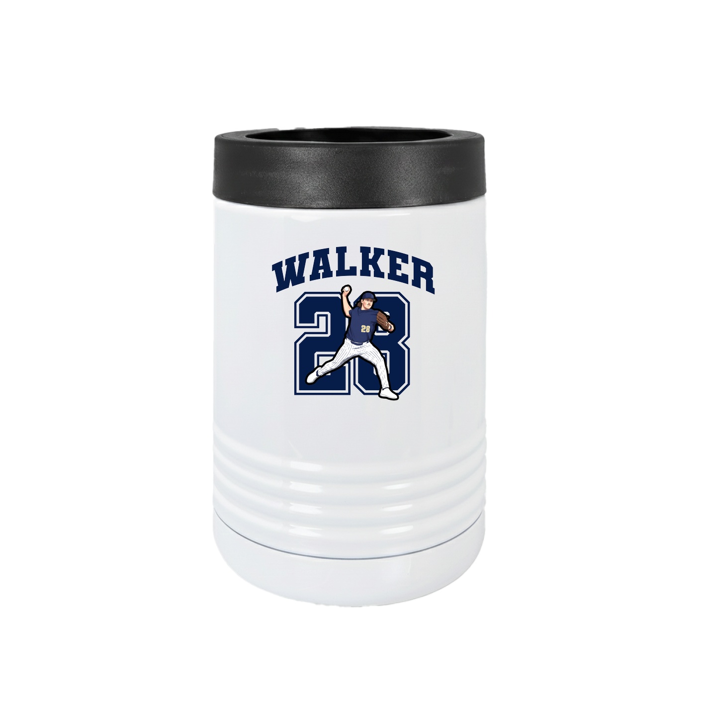 Beverage Holder — Number in White