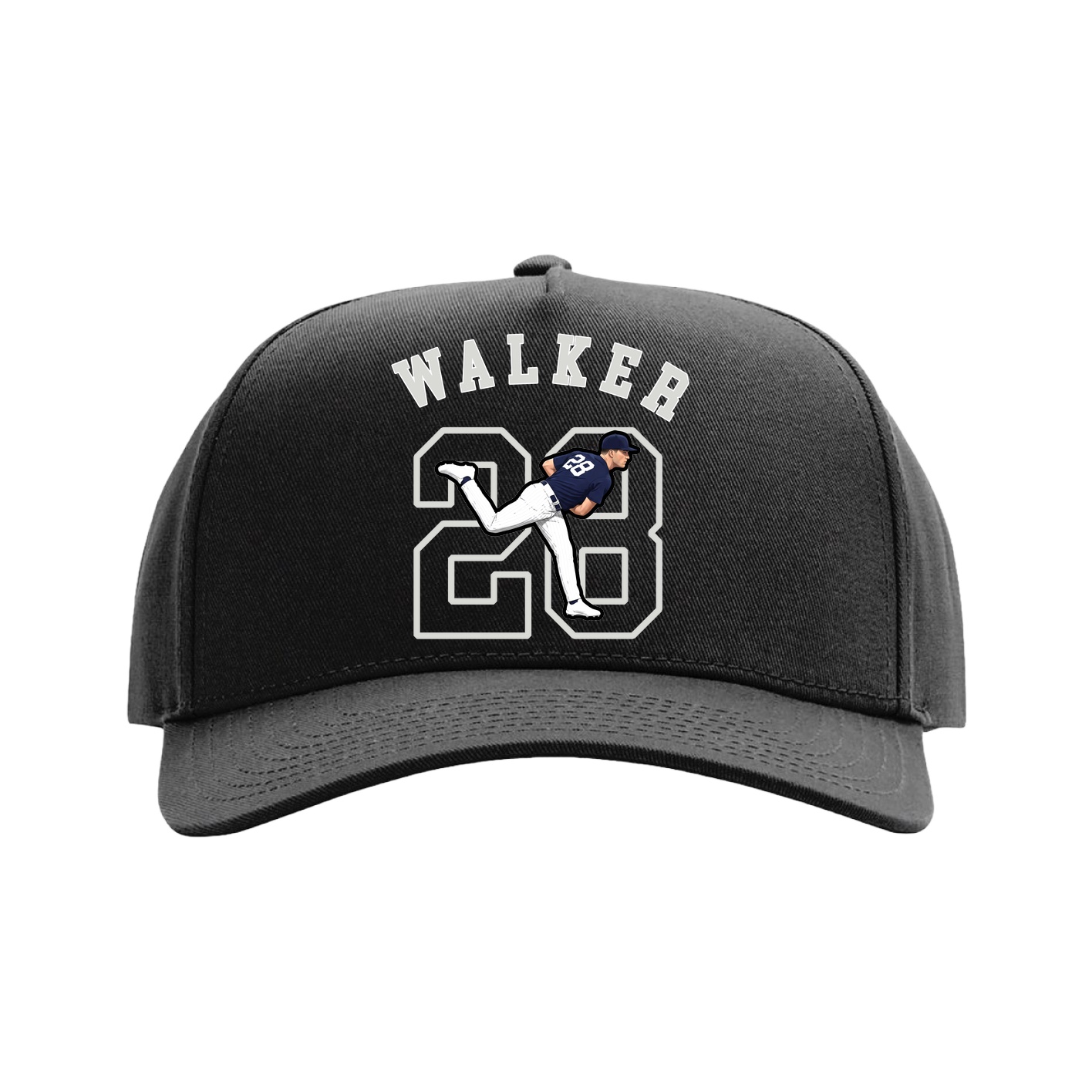Full Fabric Five-Panel Champ Cap