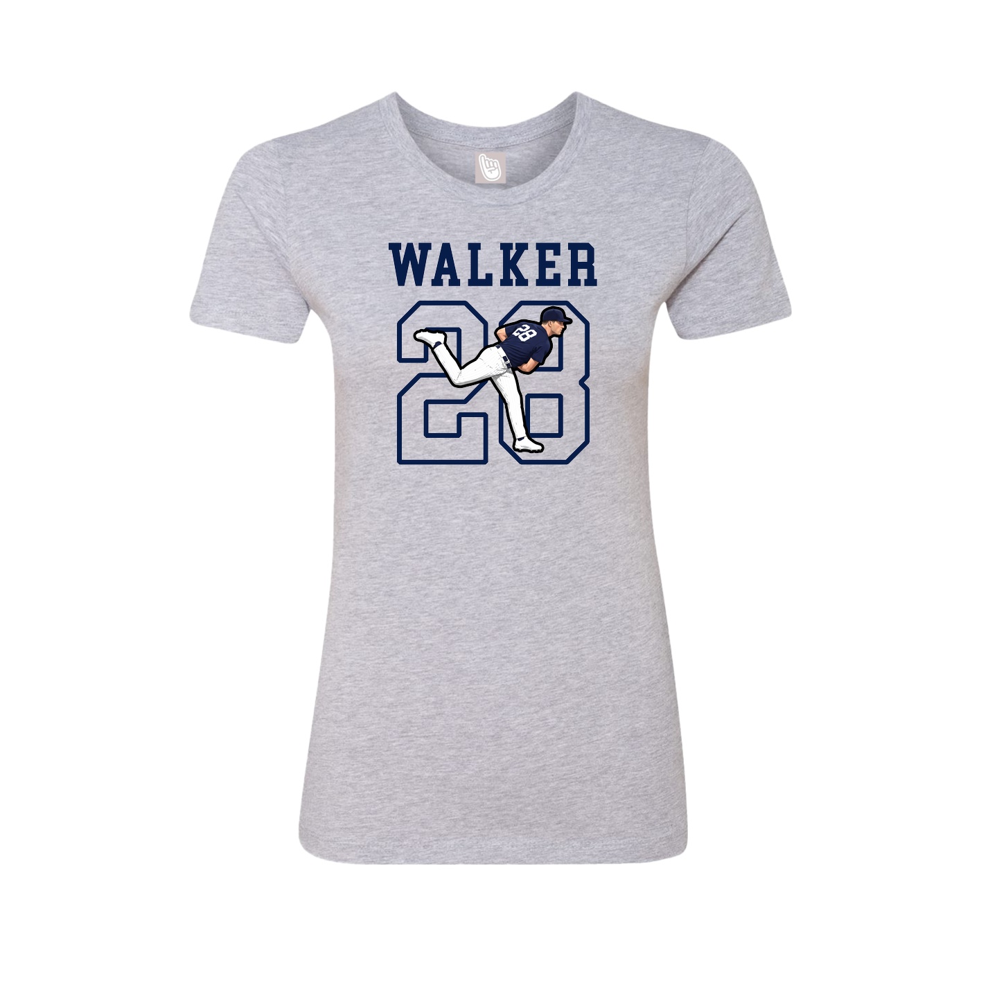 Fitted Women's Tee — Shirsey in Grey
