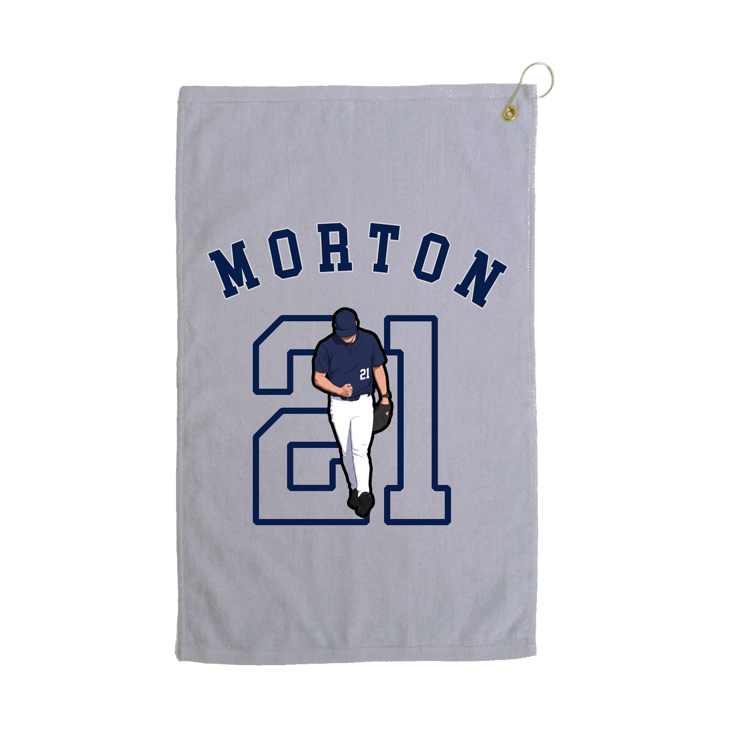 Golf Towel — Shirsey Arch in Grey