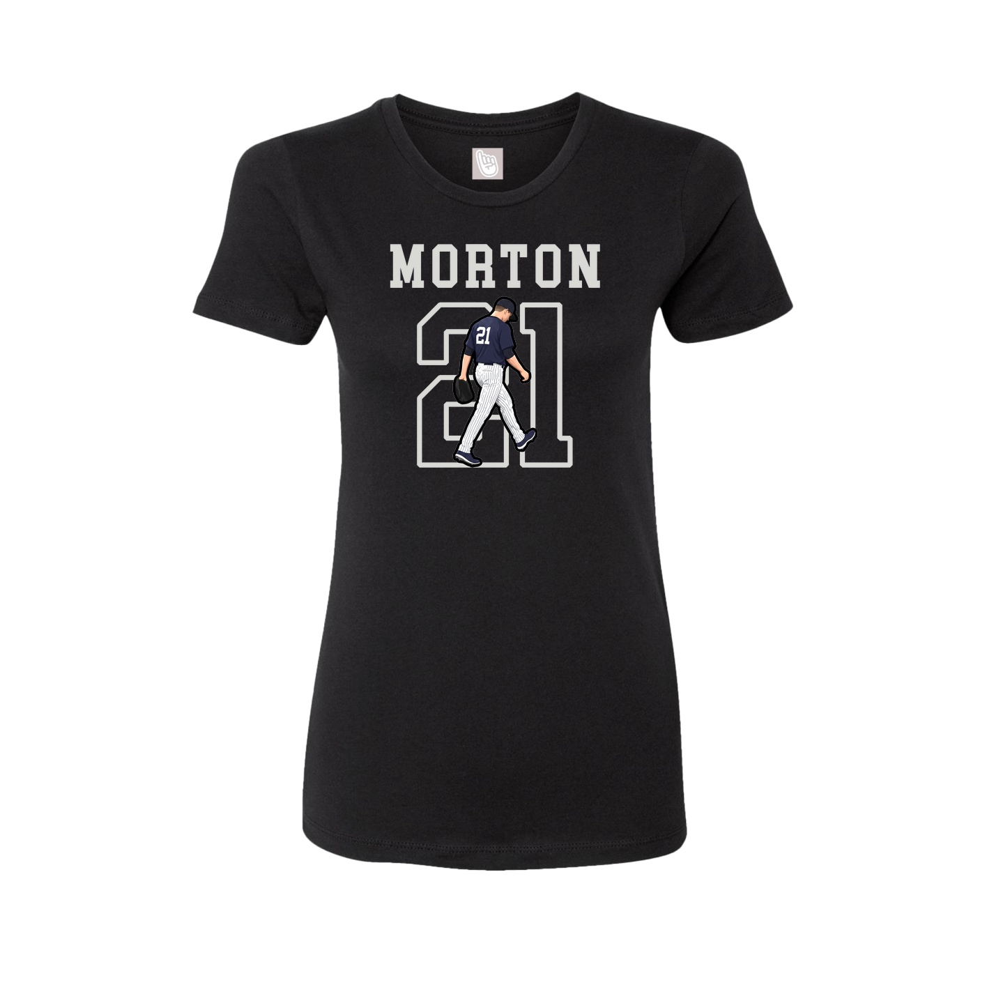 Fitted Women's Tee — Shirsey in Black