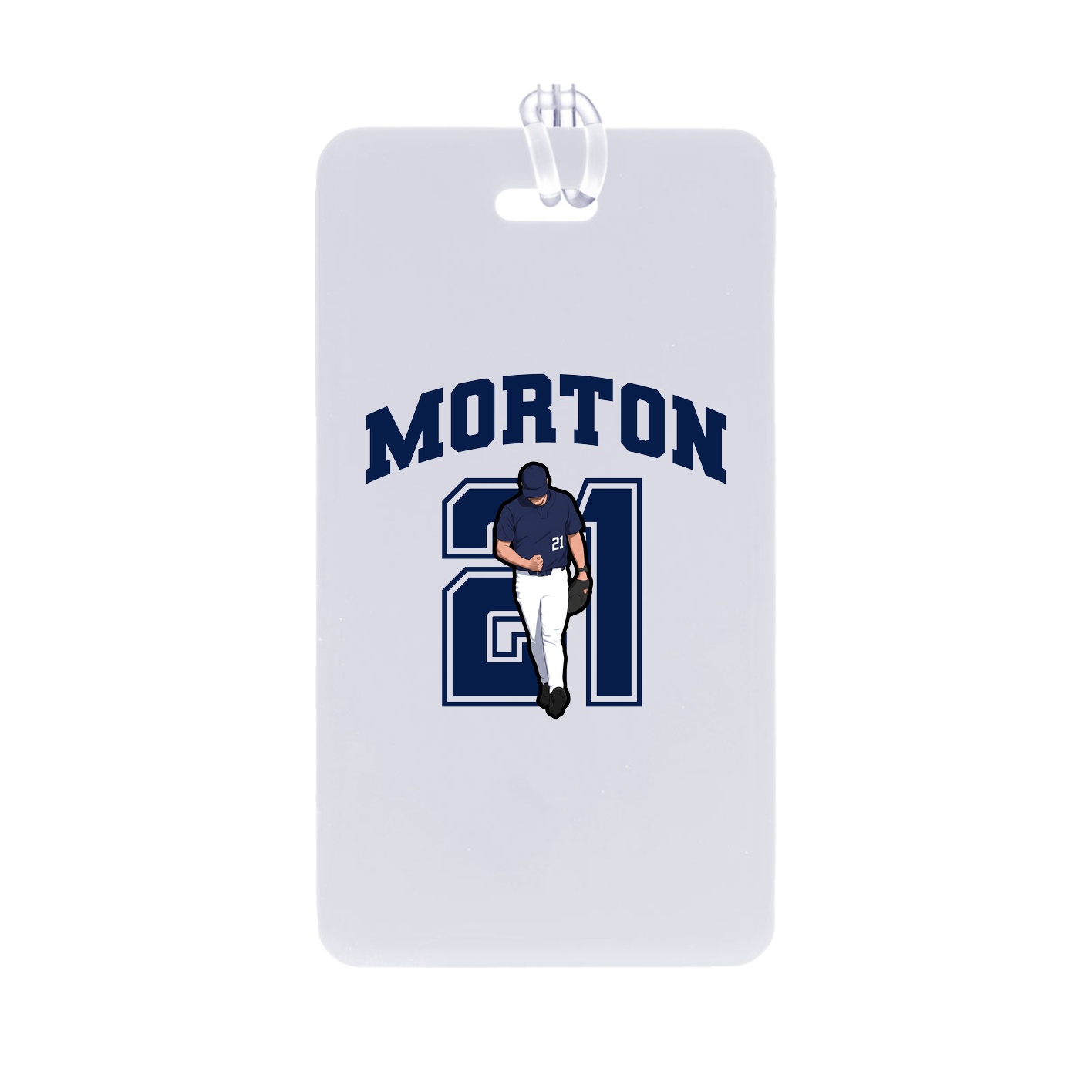 Bag Tag — Number in Classic