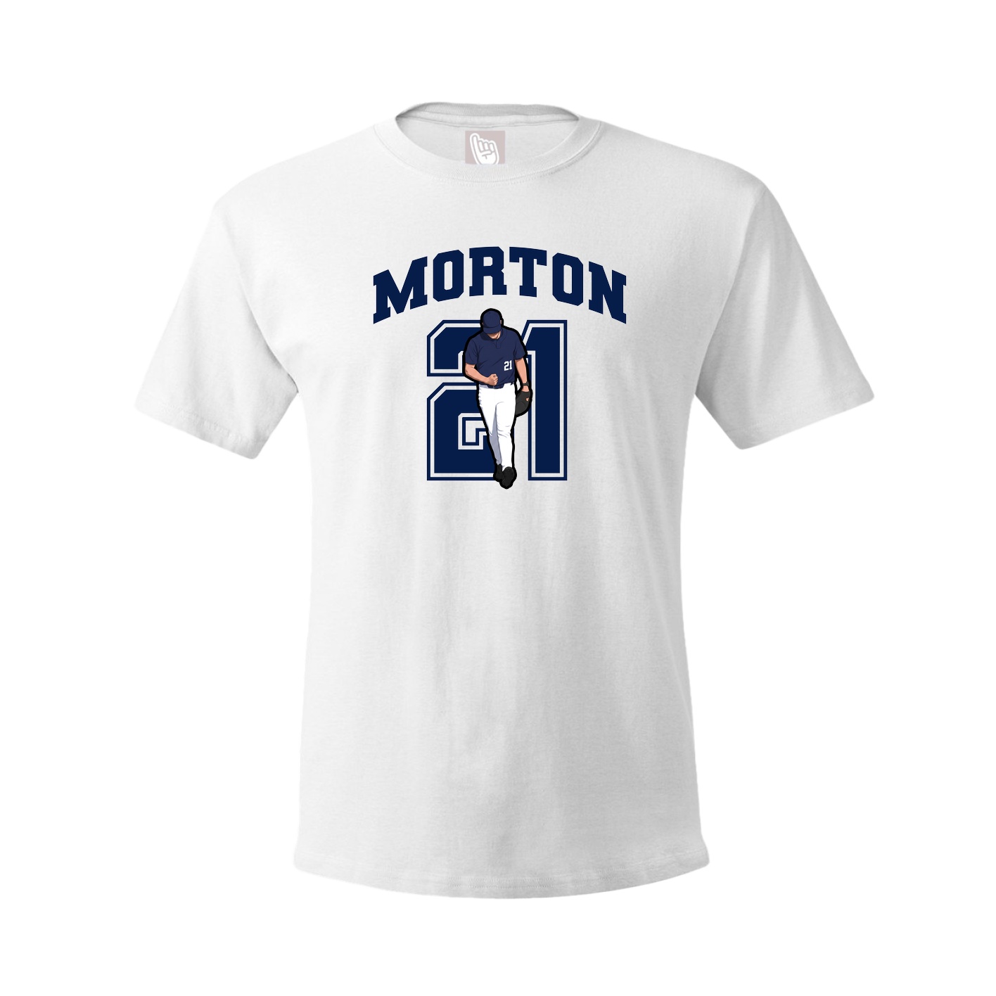Tee — Number in White