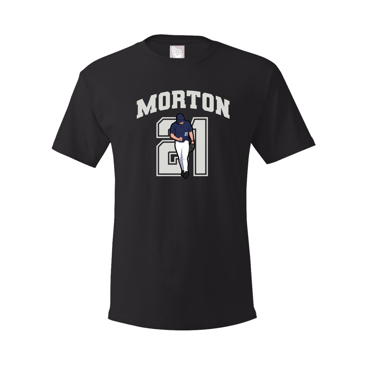 Youth Tee — Number in Black