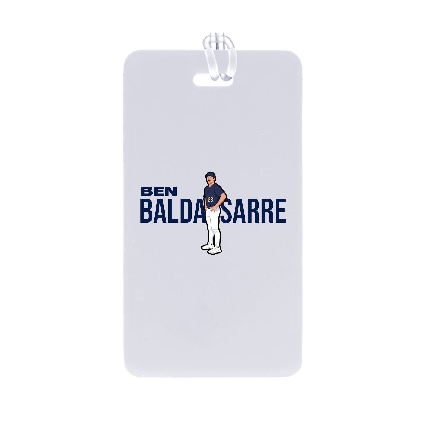Bag Tag — Player Name in Classic