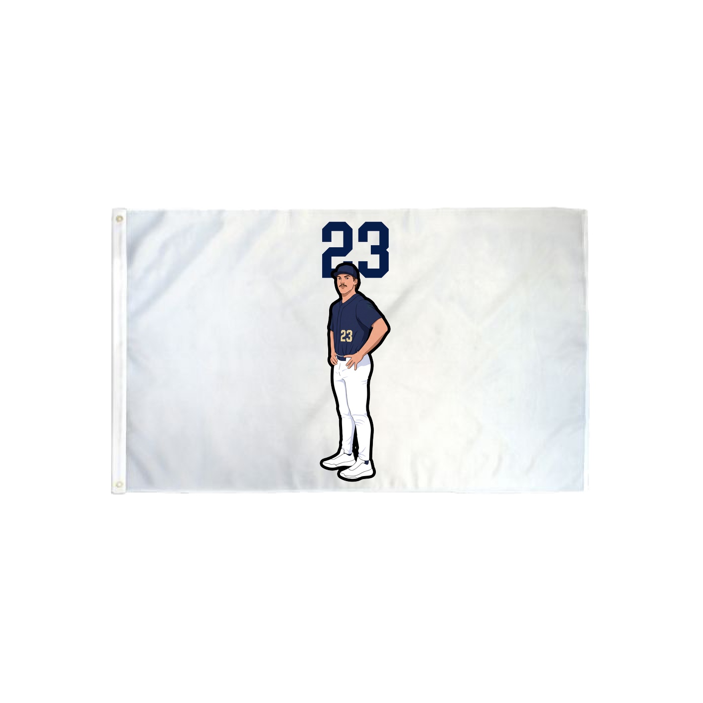 3x5 Flag — Number Top in Classic