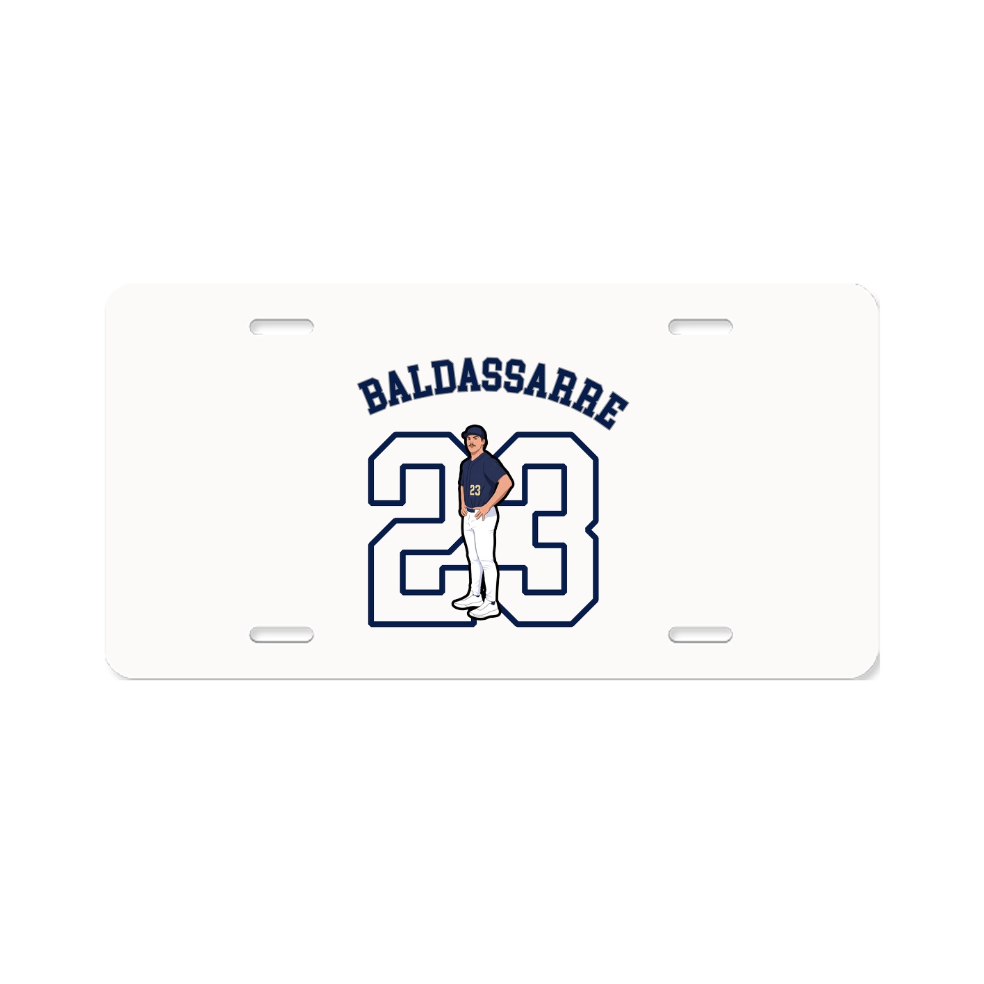License Plate — Shirsey Arch in Classic