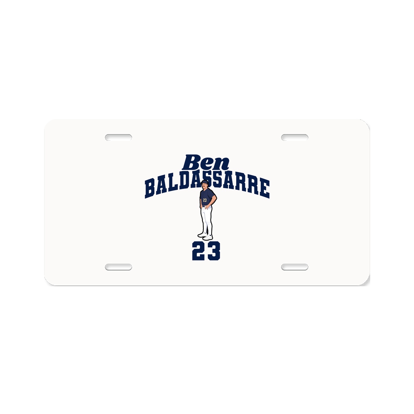 License Plate — Signature Arch in Classic