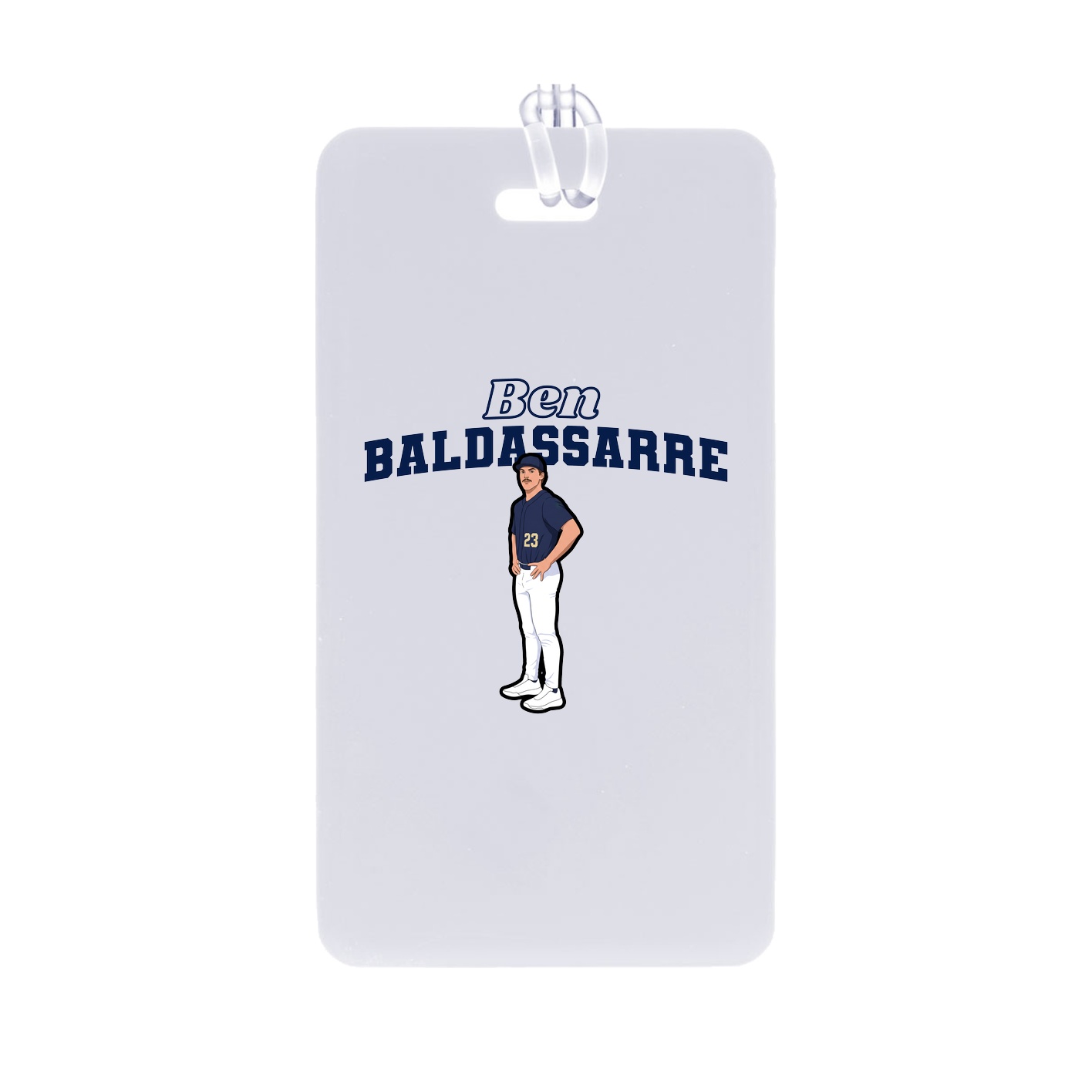 Bag Tag — Name Arch in Classic