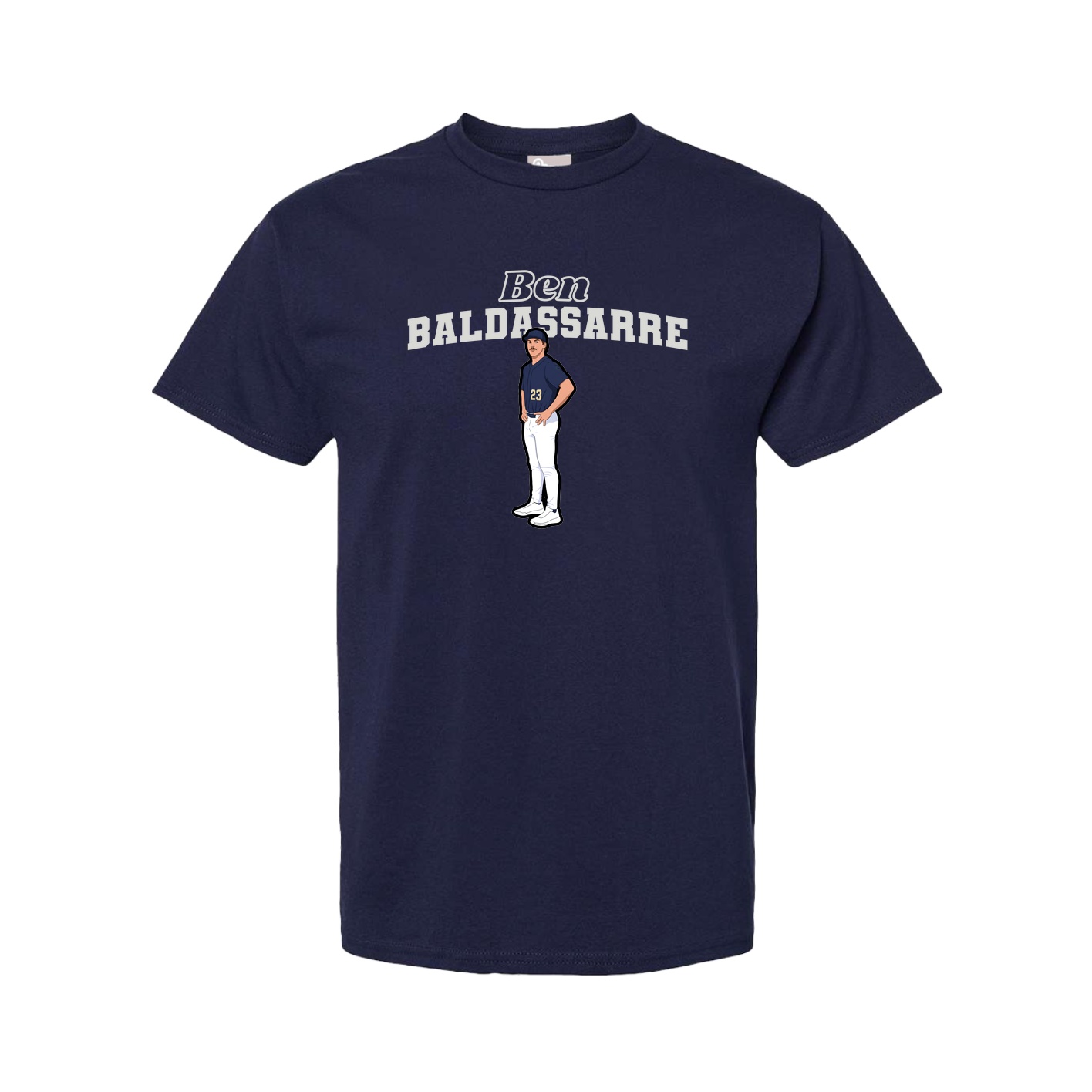 Tee — Name Arch in Navy