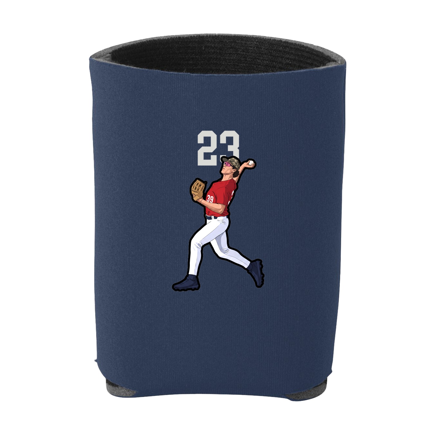 Can Holder — Number Top in Navy