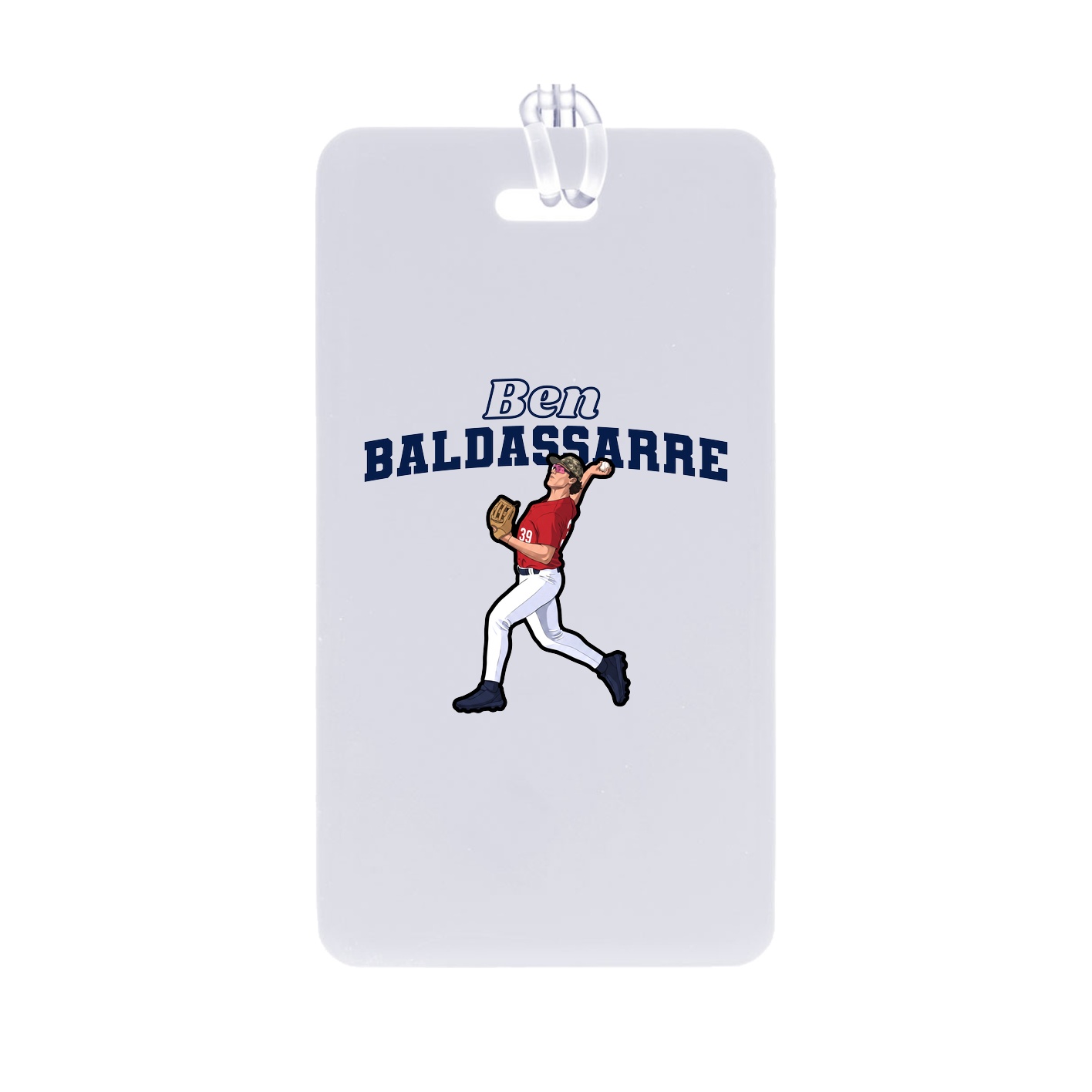 Bag Tag — Name Arch in Classic