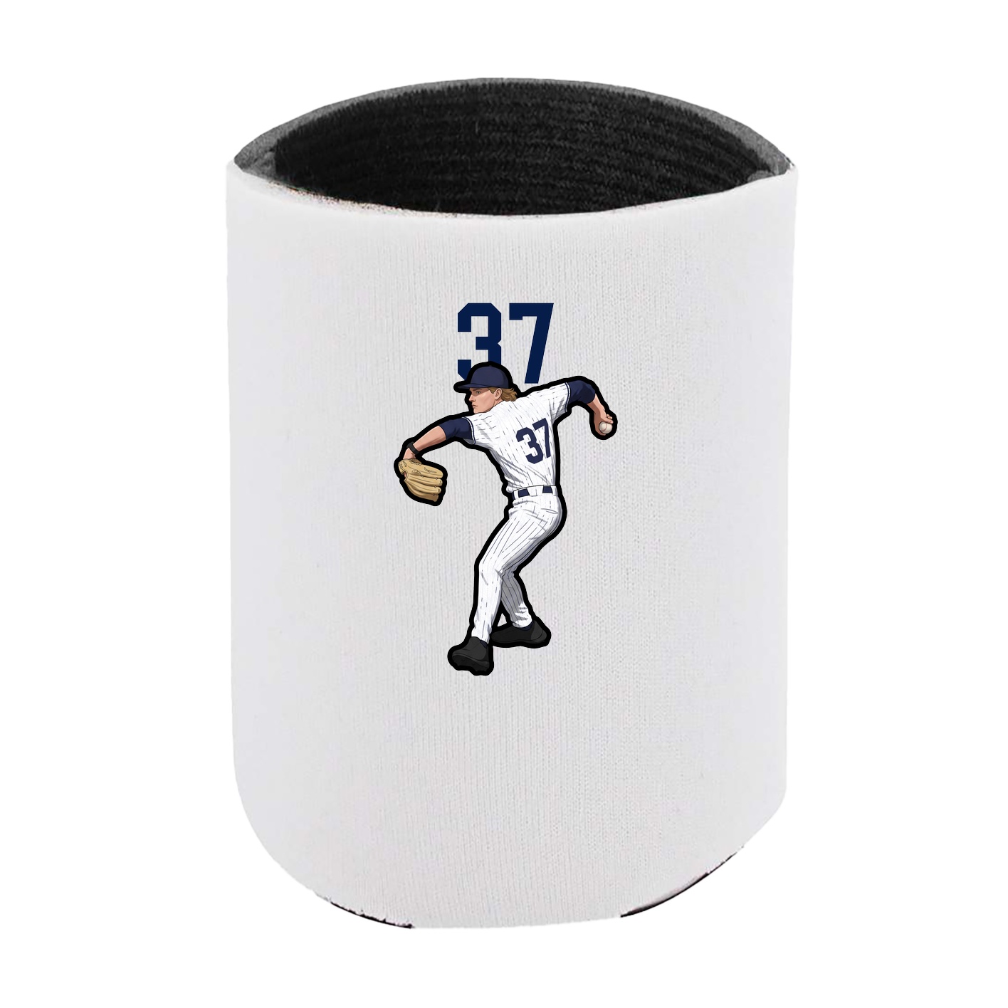 Can Holder — Number Top in White