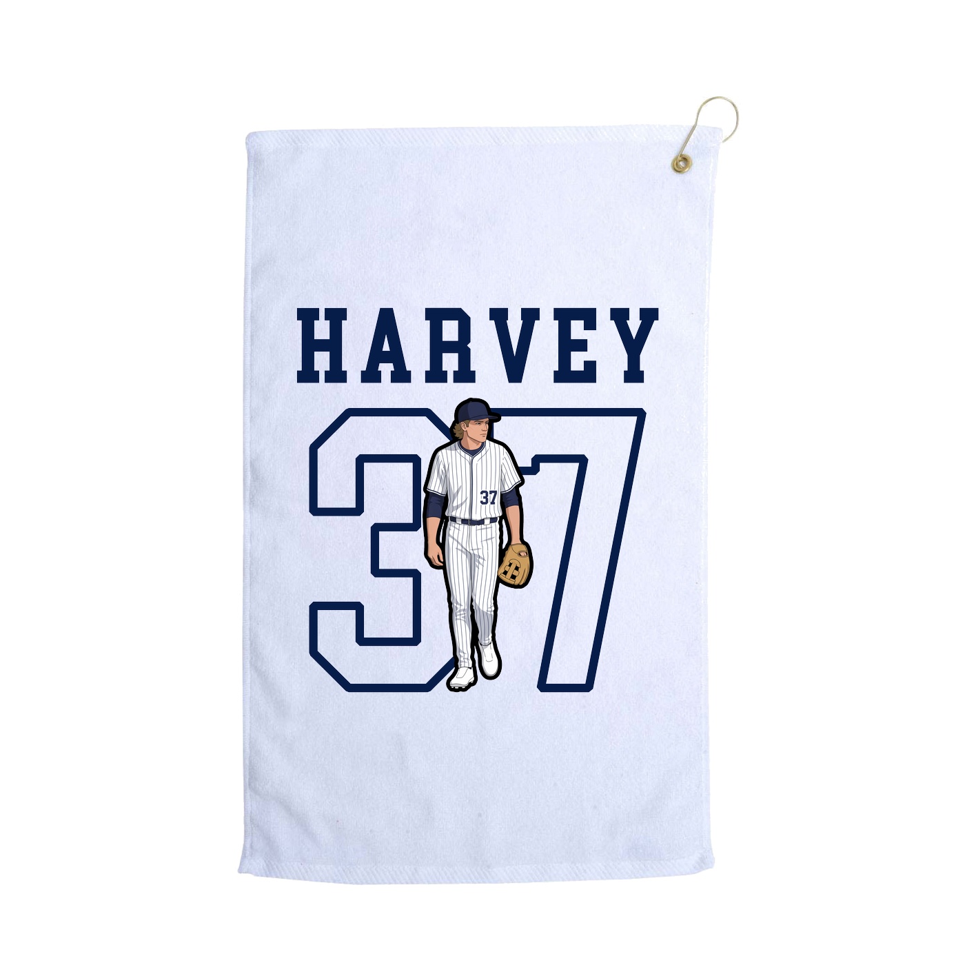 Golf Towel — Shirsey in White