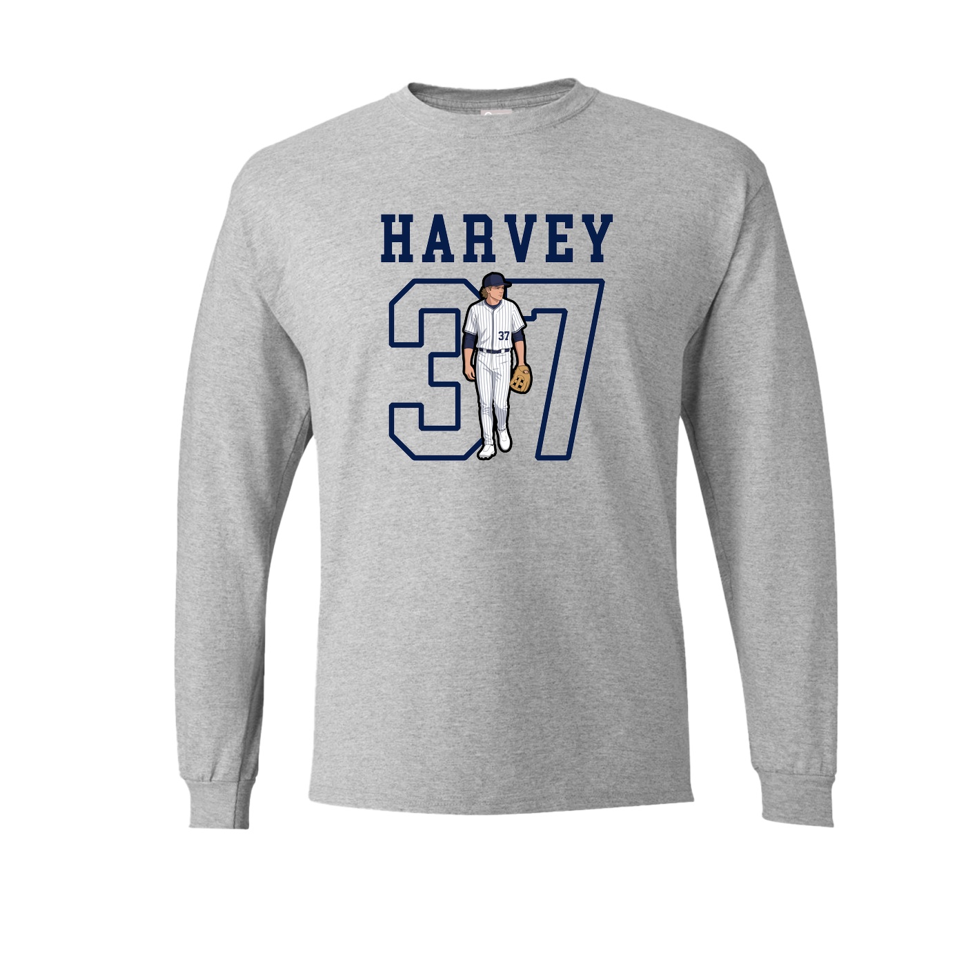 Long Sleeve Tee — Shirsey in Grey