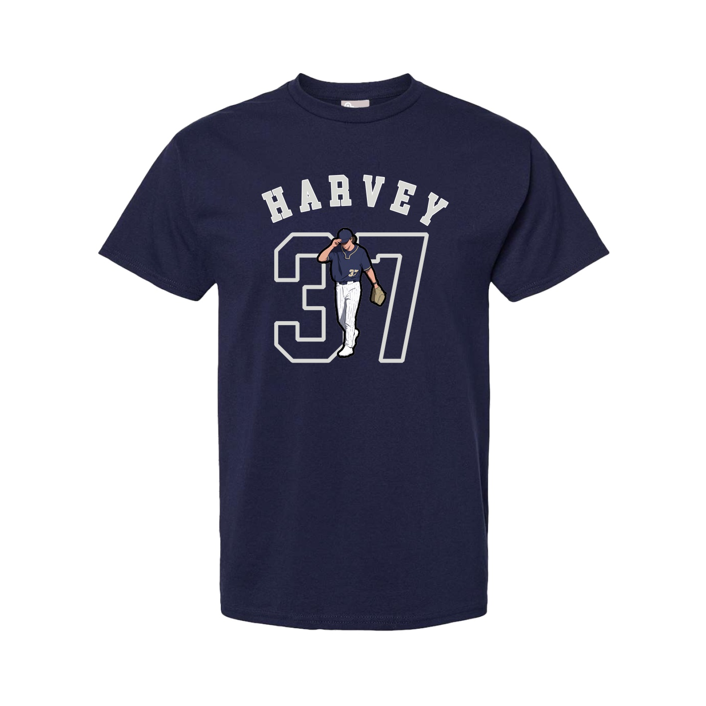 Youth Tee — Shirsey Arch in Navy
