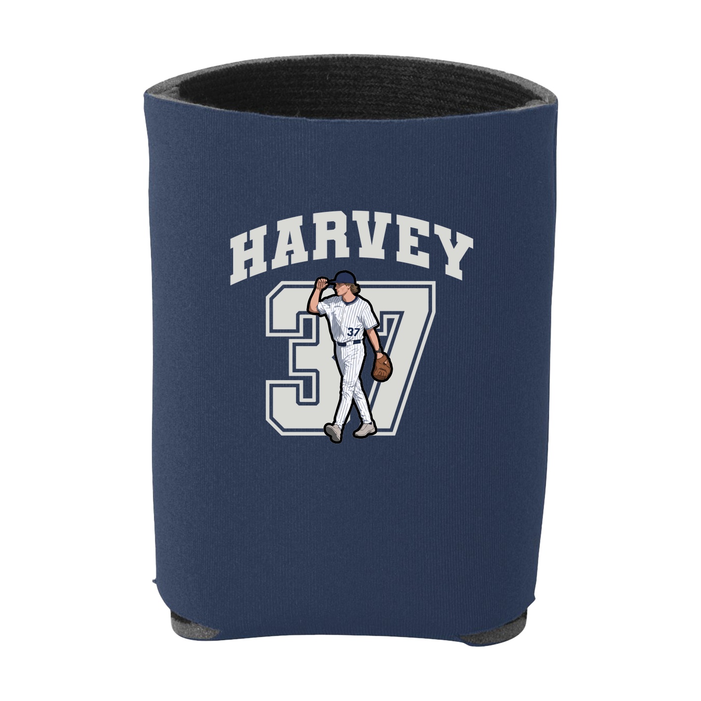 Can Holder — Number in Navy