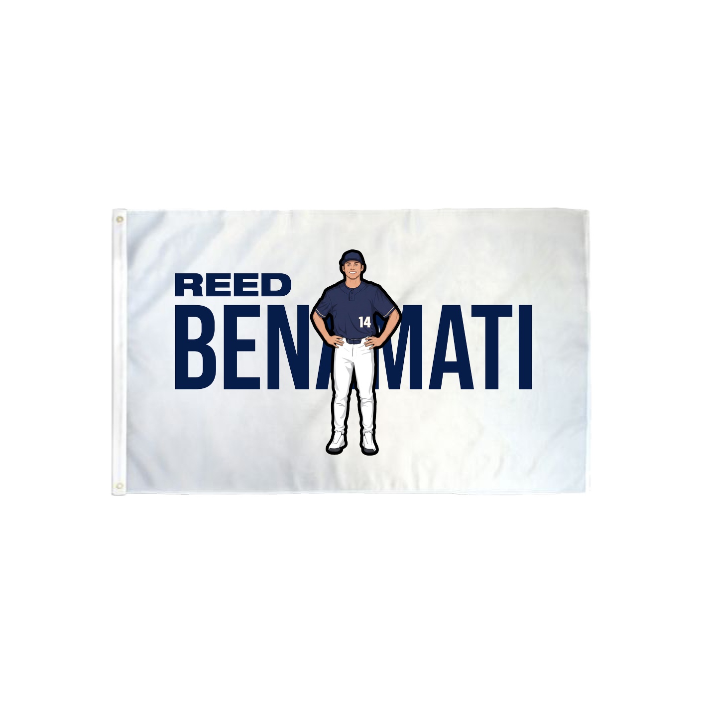 3x5 Flag — Player Name in Classic