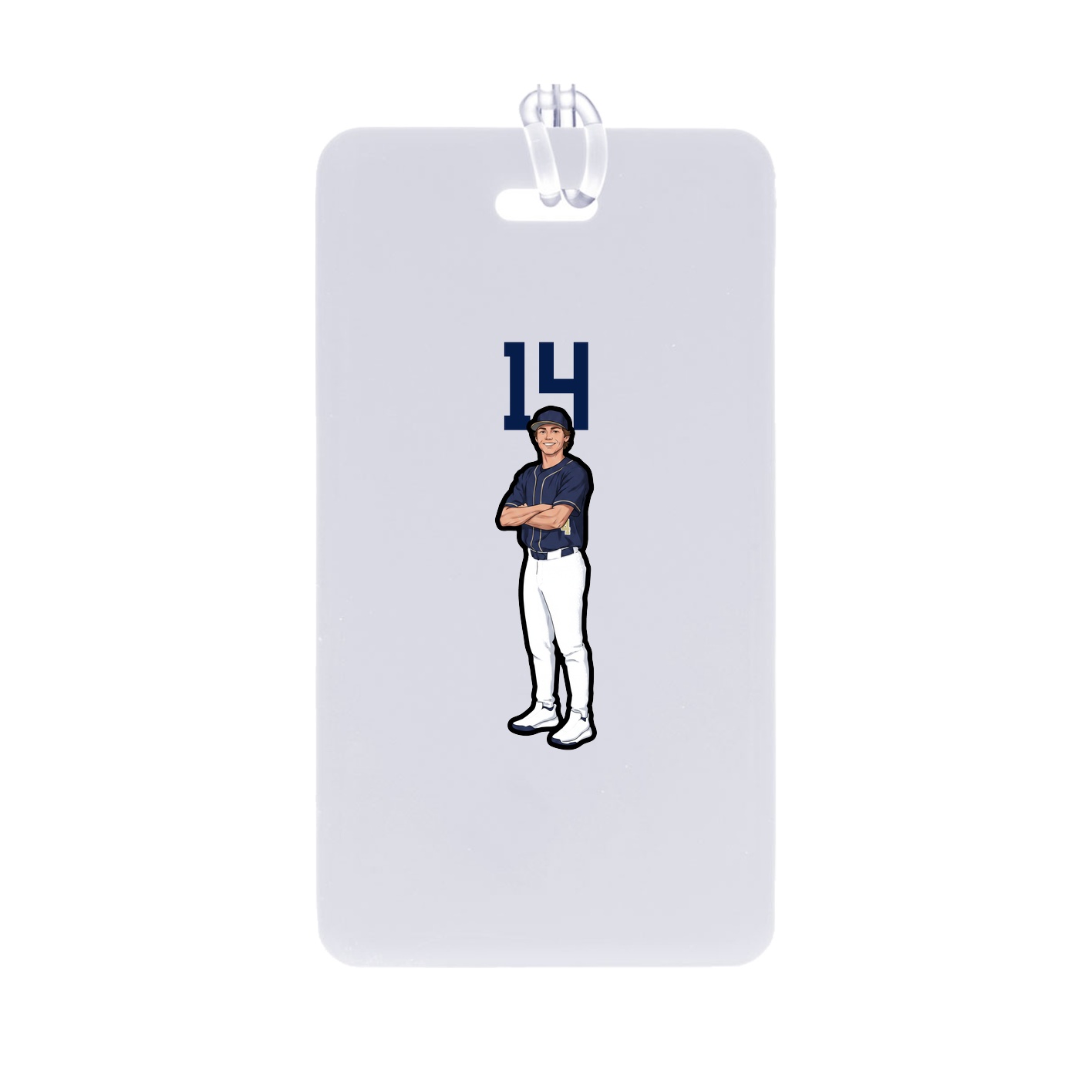 Bag Tag — Number Top in Classic