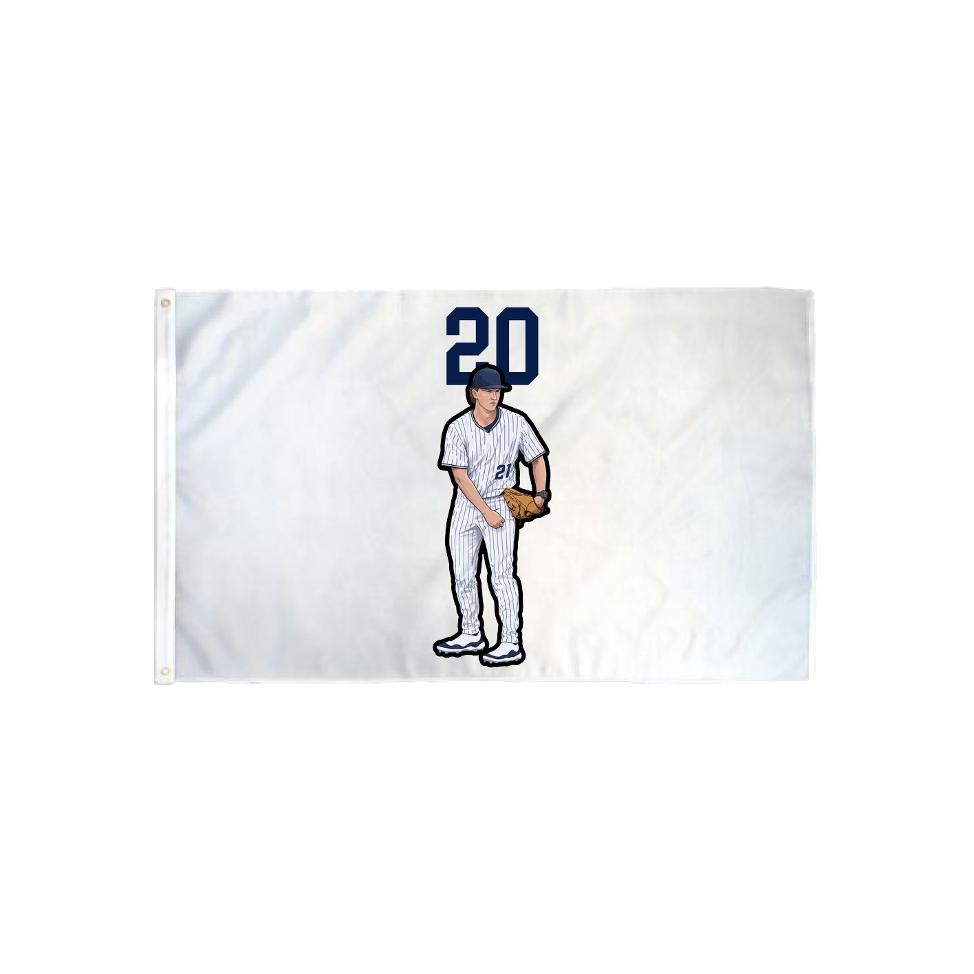 3x5 Flag — Number Top in Classic