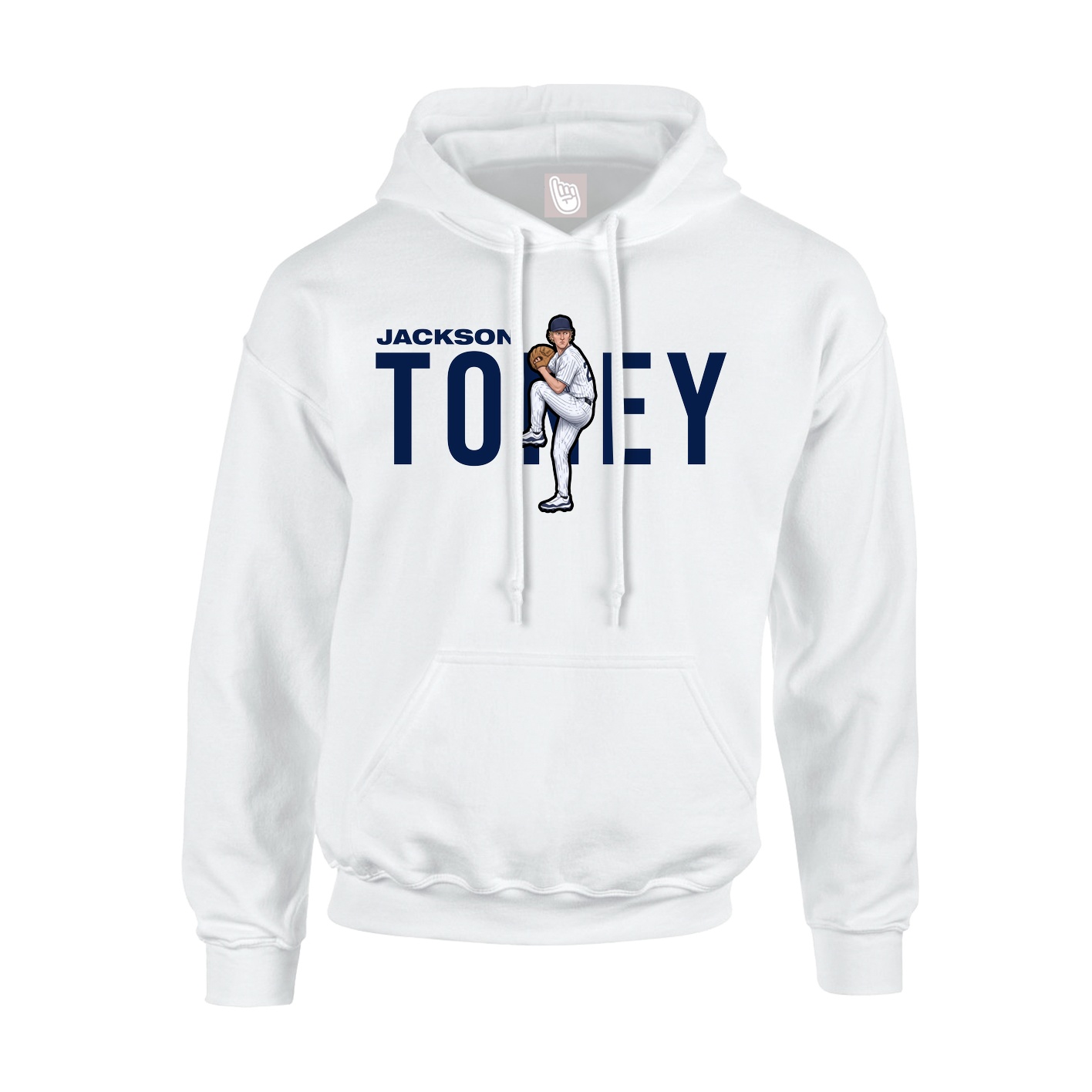 Hoodie — Player Name in White