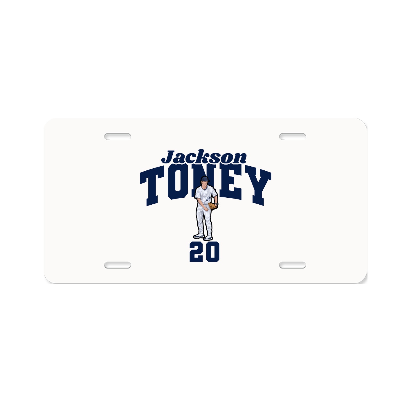 License Plate — Signature Arch in Classic