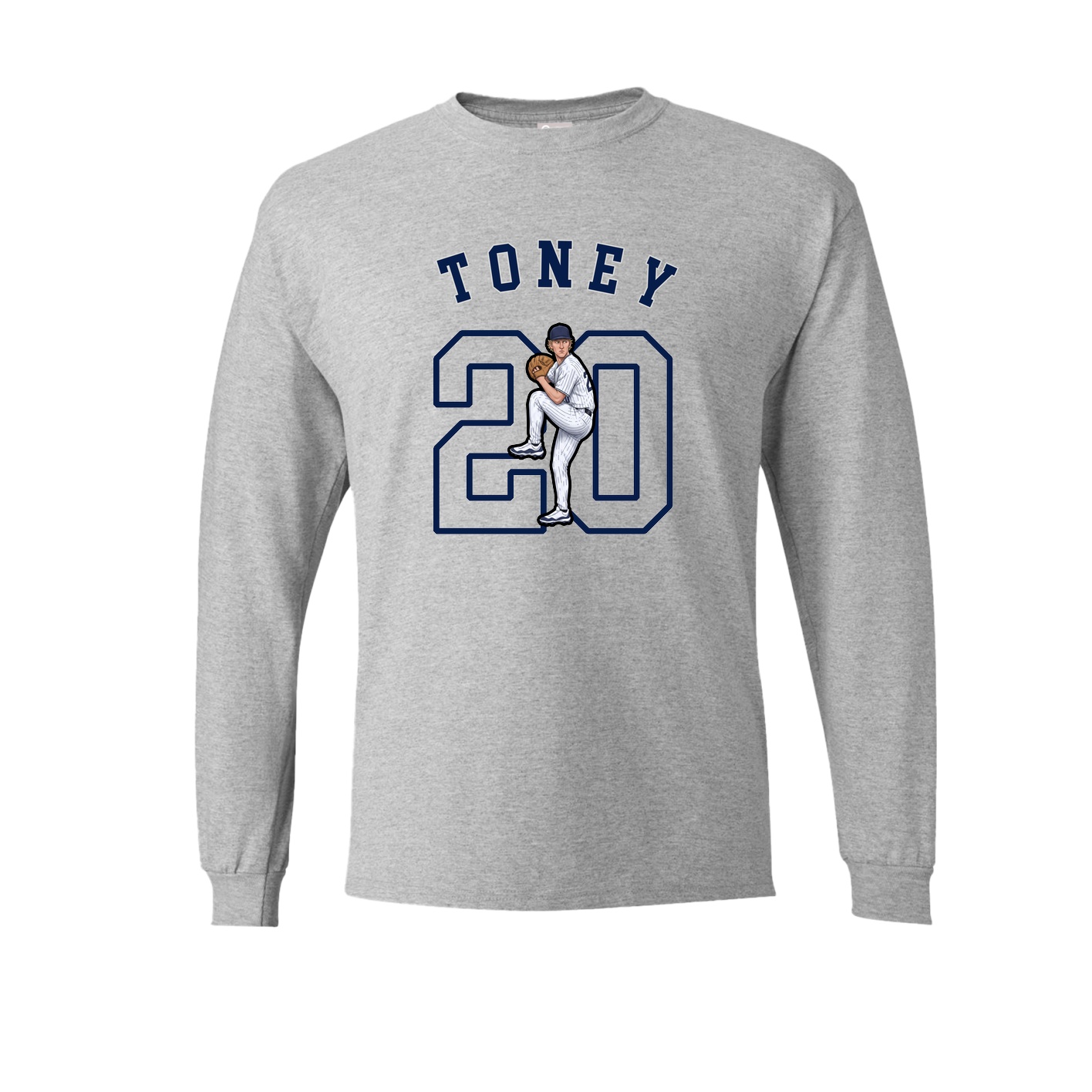 Long Sleeve Tee — Shirsey Arch in Grey