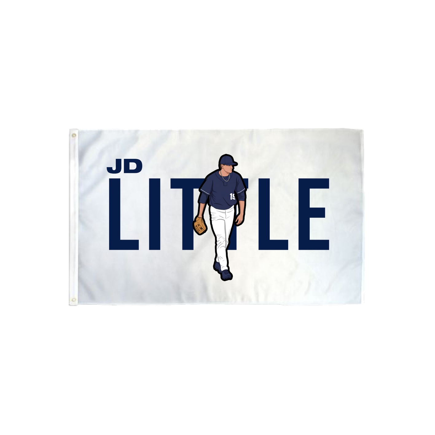 3x5 Flag — Player Name in Classic