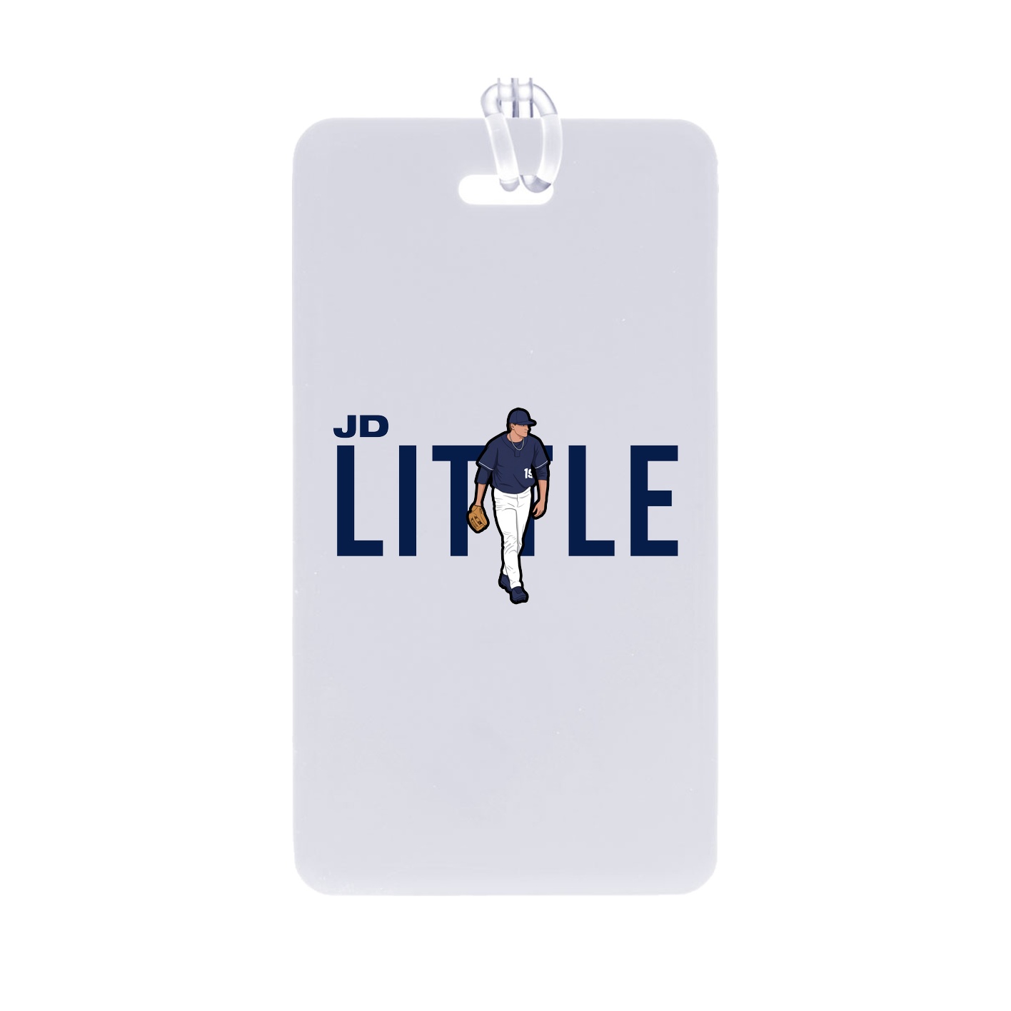 Bag Tag — Player Name in Classic