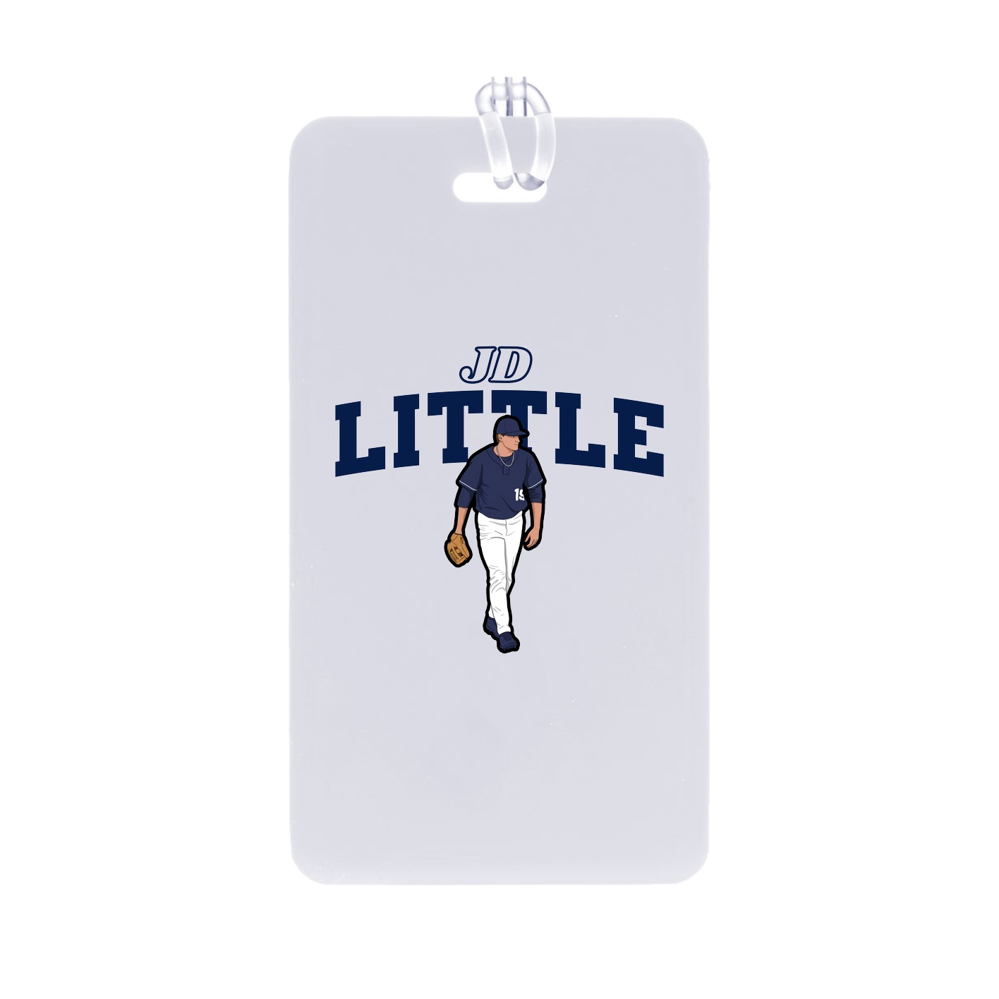 Bag Tag — Name Arch in Classic