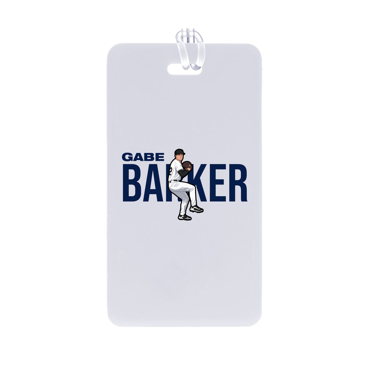 Bag Tag — Player Name in Classic