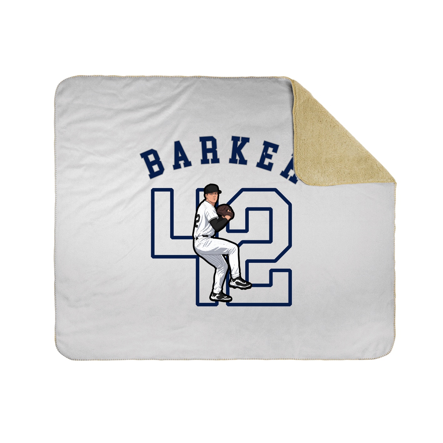 Throw Blanket — Shirsey Arch in White