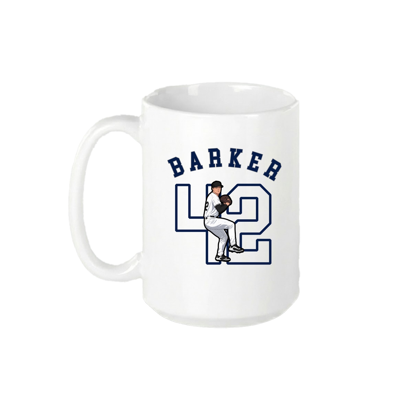 15oz Coffee Mug — Shirsey Arch in White