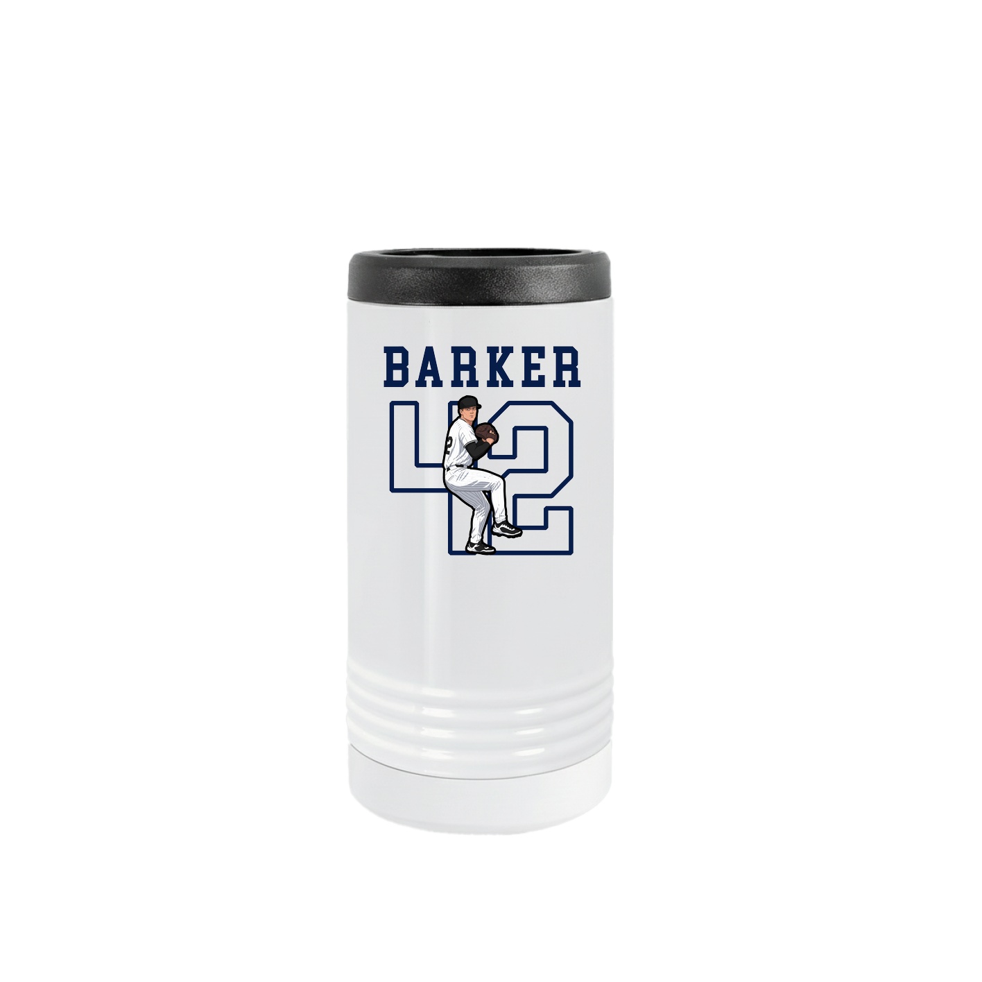 Slim Beverage Holder — Shirsey in White