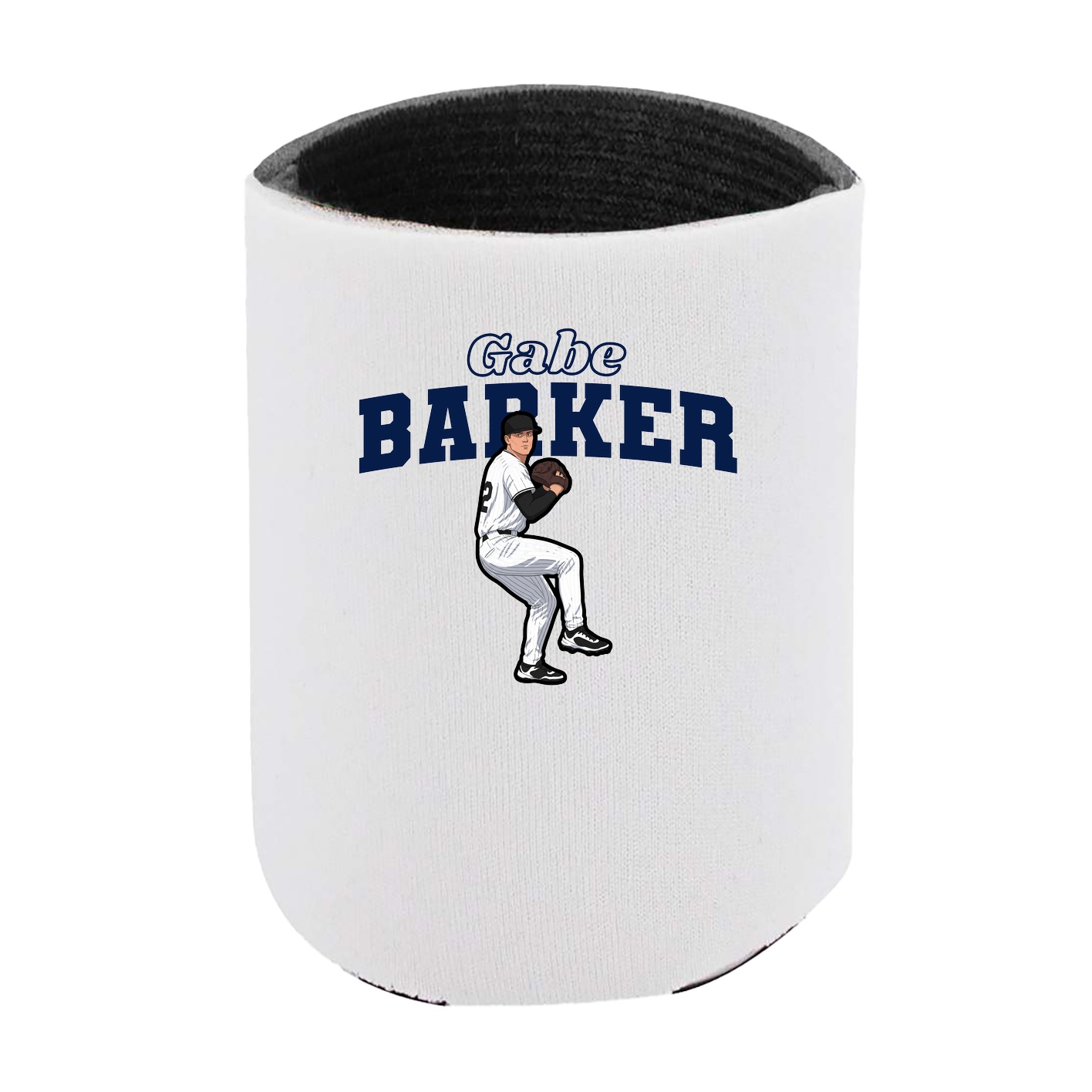 Can Holder — Name Arch in White