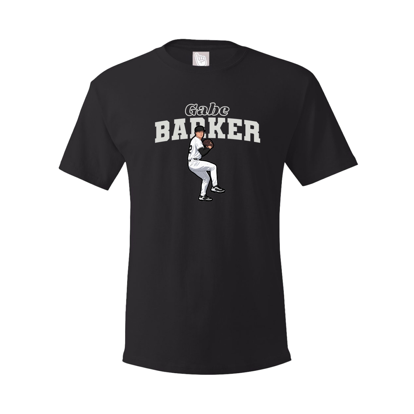 Youth Tee — Name Arch in Black