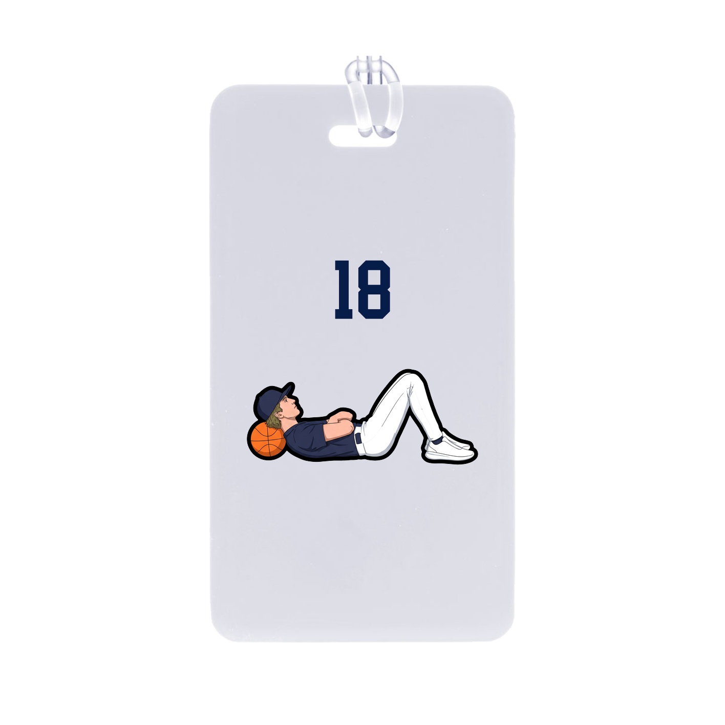 Bag Tag — Number Top in Classic