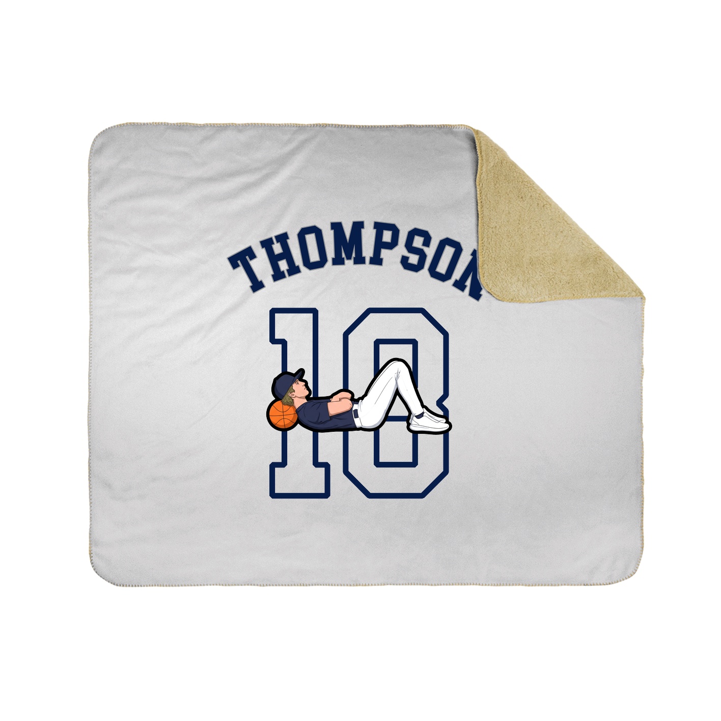 Throw Blanket — Shirsey Arch in White