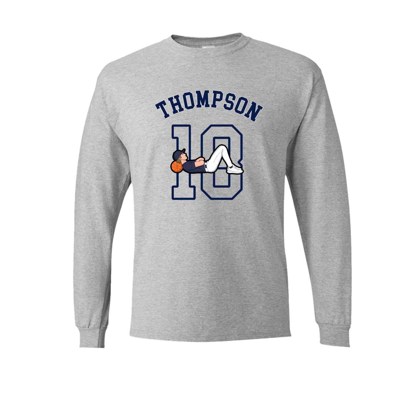 Long Sleeve Tee — Shirsey Arch in Grey