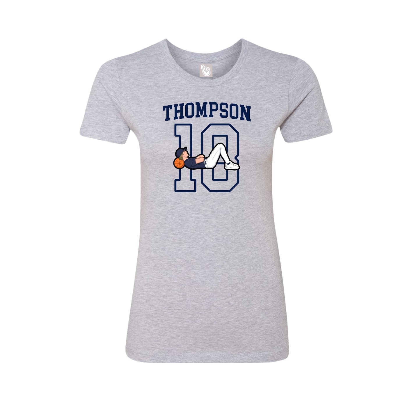 Fitted Women's Tee — Shirsey in Grey