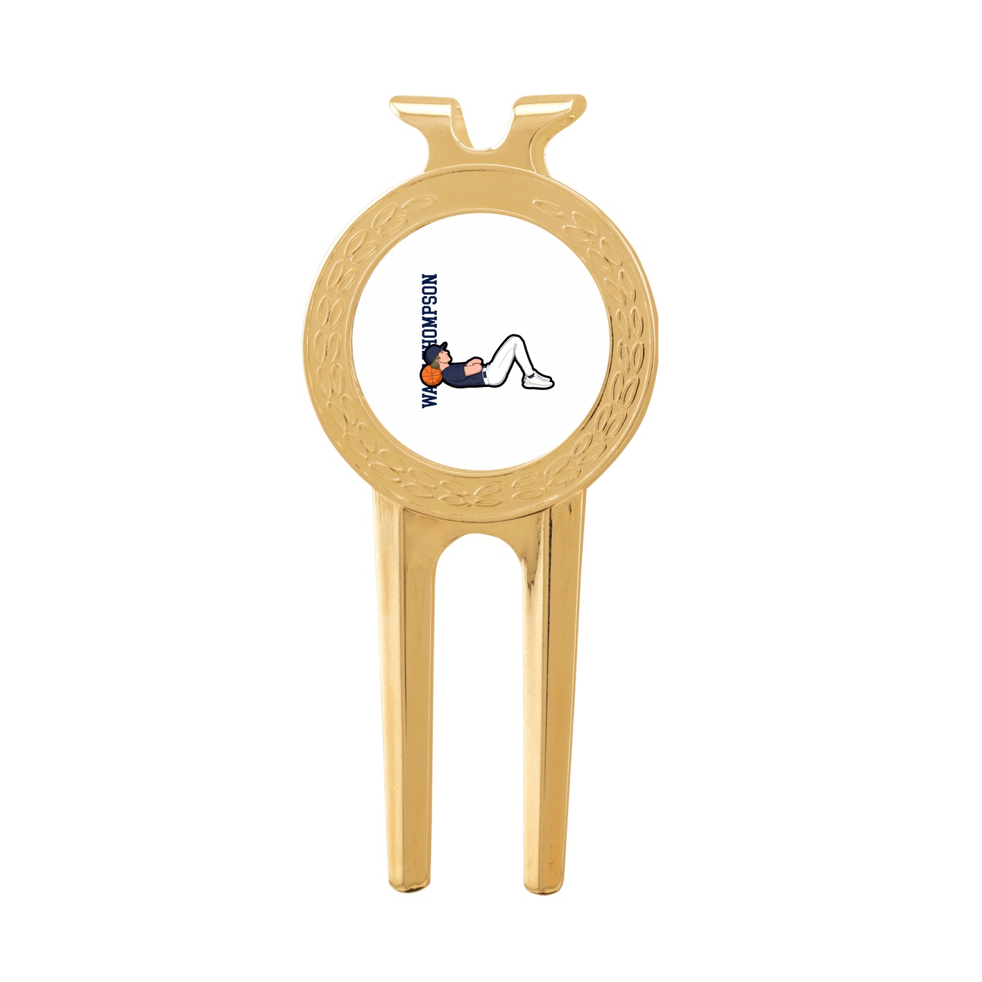 Divot Tool with Ball Marker — Name Vertical in Classic