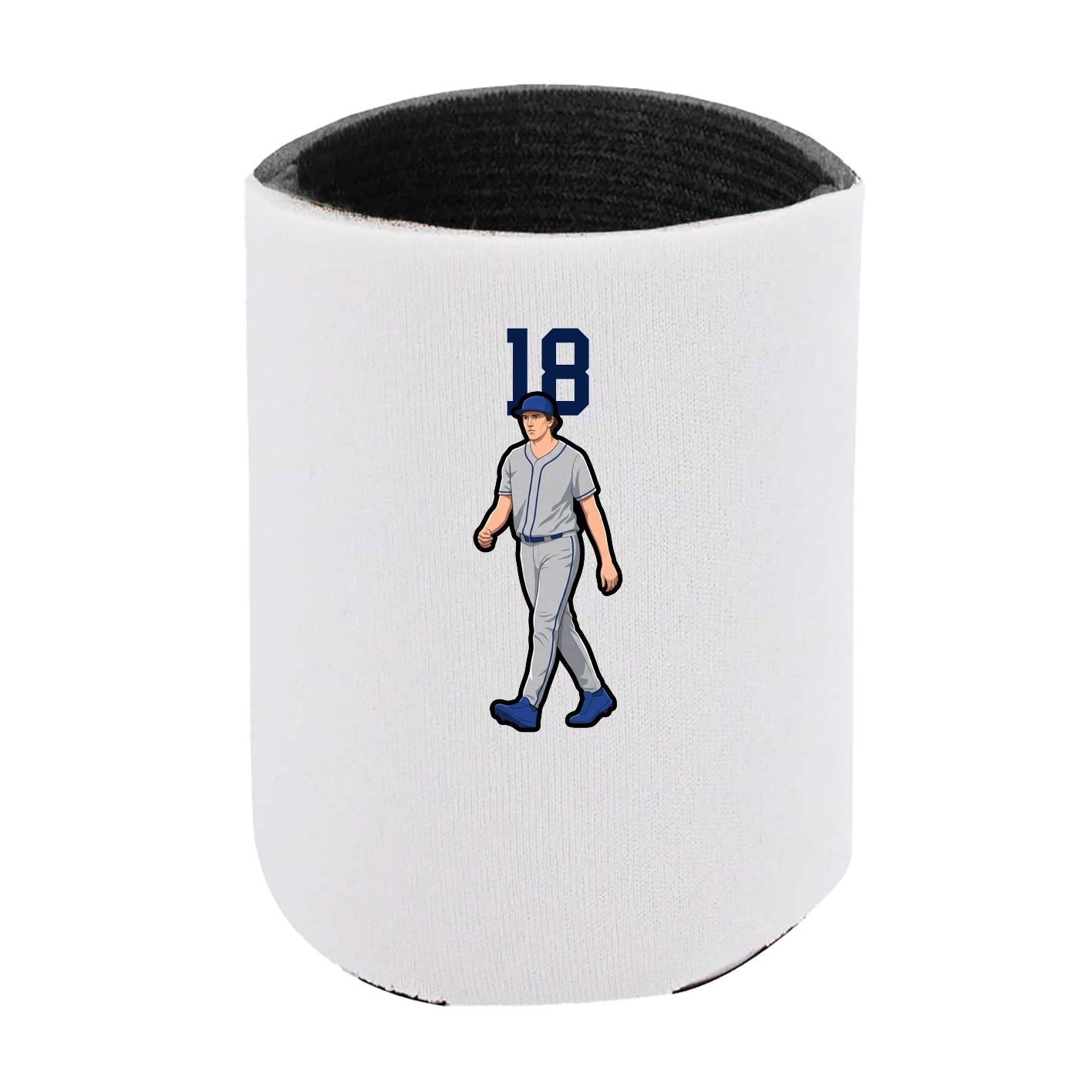 Can Holder — Number Top in White