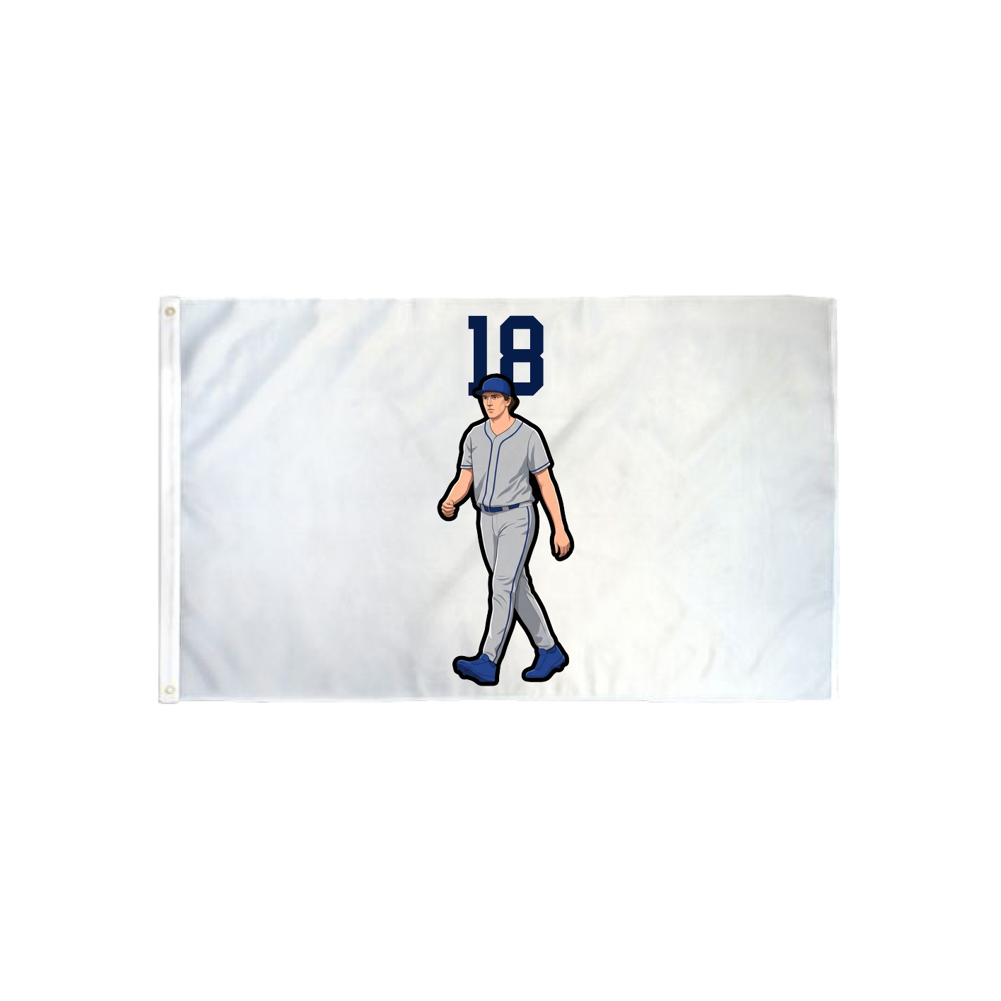 3x5 Flag — Number Top in Classic